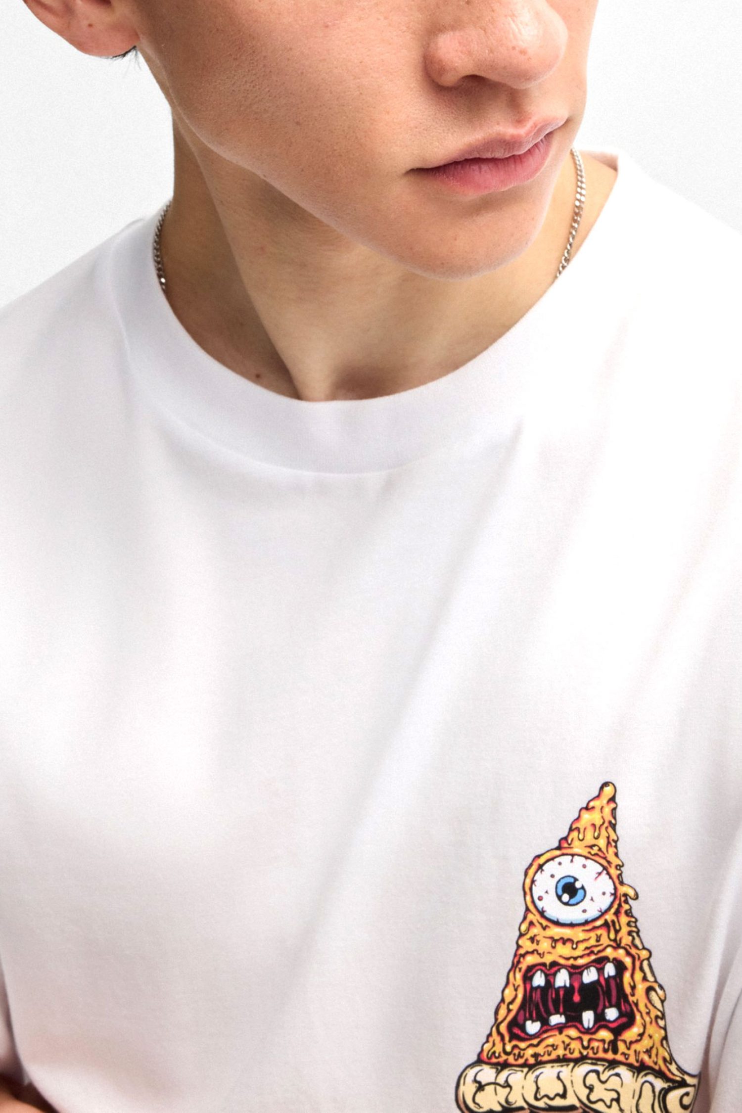 HUGO BLUE T-SHIRT NIZZERIO ΛΕΥΚΟ φωτογραφία