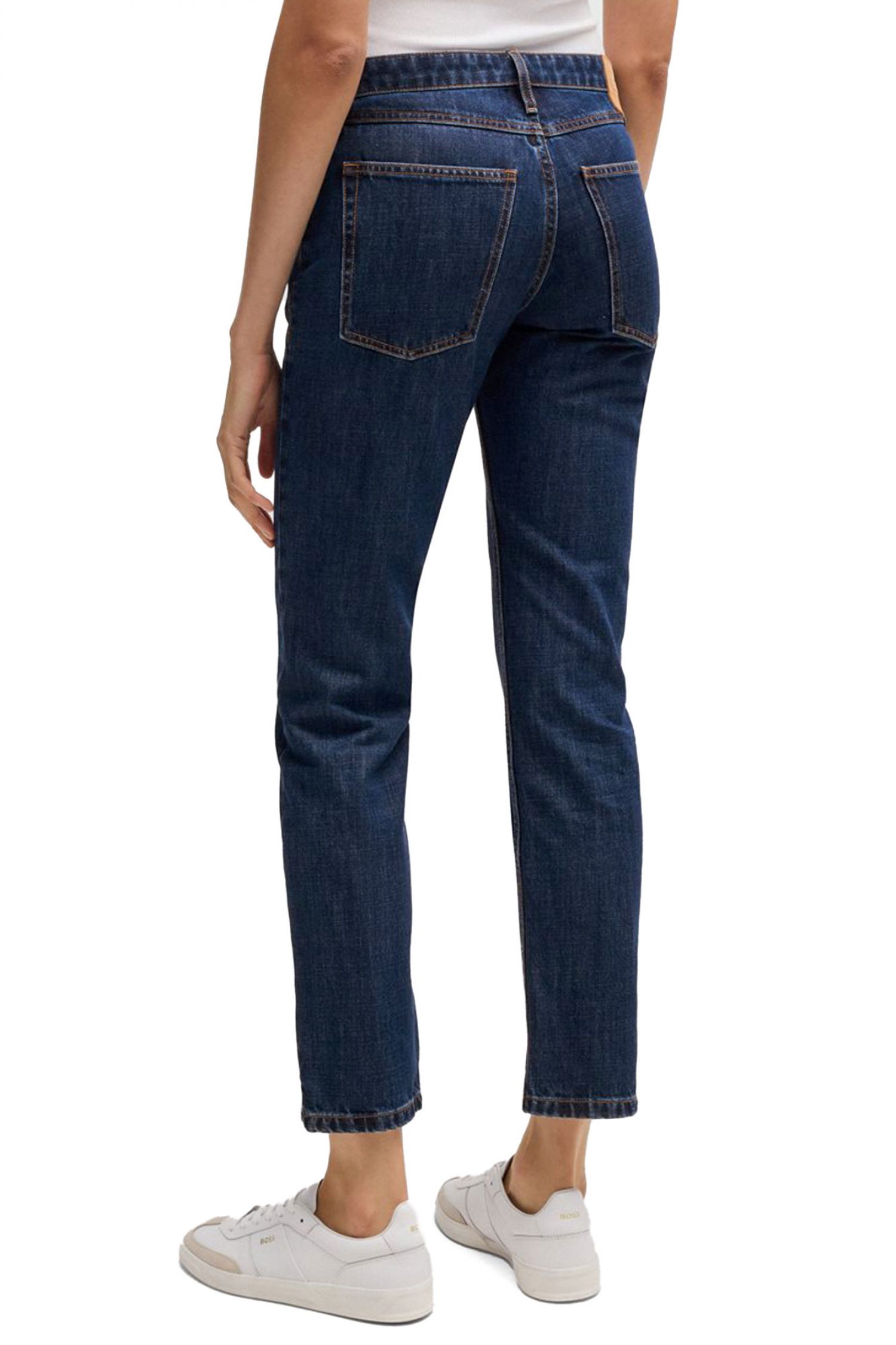 BOSS BOSS ΠΑΝΤΕΛΟΝΙ JEANS C_MODERN SLIM MR ΣΚΟΥΡΟ ΜΠΛΕ - 4