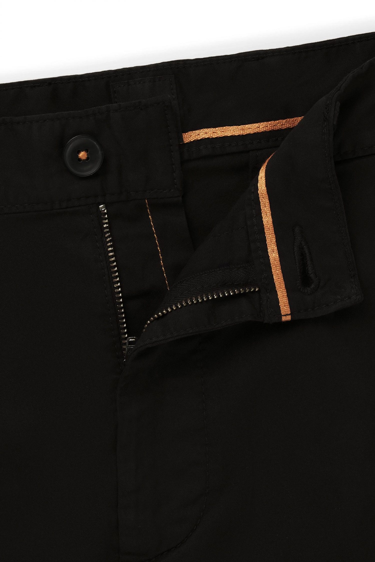 BOSS CASUAL ΒΕΡΜΟΥΔΑ CHINO SLIM FIT CHINO SLIM SHORTS ΜΑΥΡΟ