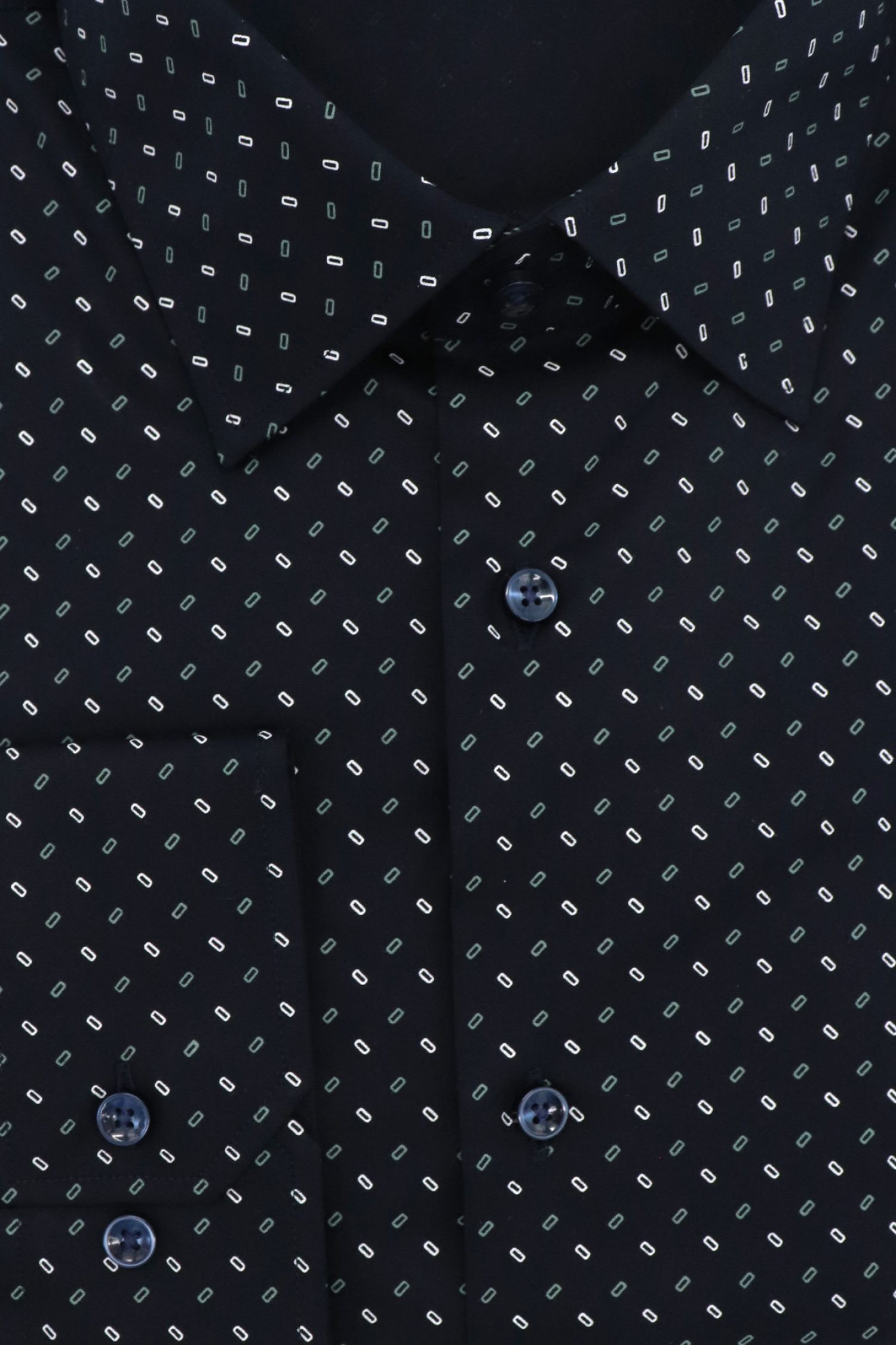 BOSS ΠΟΥΚΑΜΙΣΟ ΜΙΚΡΟΣΧΕΔΙΟ REGULAR FIT STRETCH H-JOE-KENT-C1-214 ΜΠΛΕ