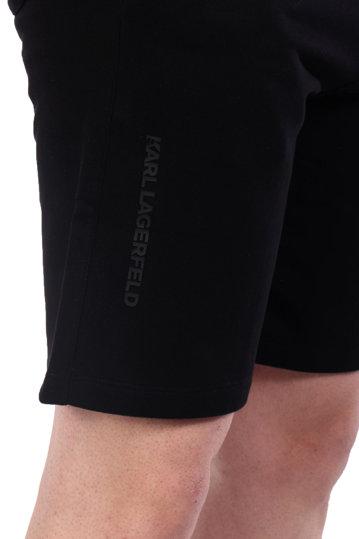 KARL LAGERFELD ΒΕΡΜΟΥΔΑ ΦΟΥΤΕΡ LOGO ΜΑΥΡΟ φωτογραφία