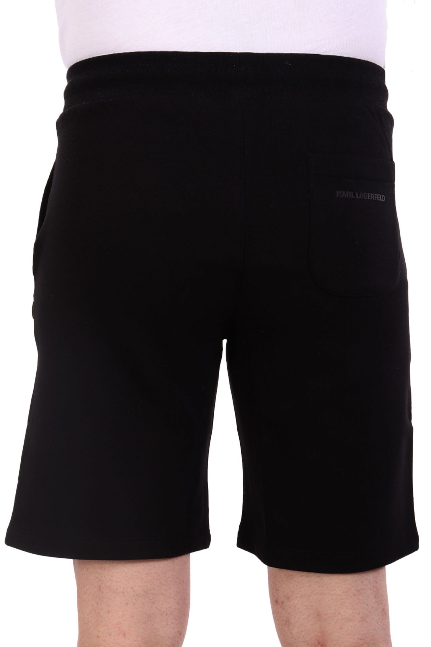 KARL LAGERFELD ΒΕΡΜΟΥΔΑ ΦΟΥΤΕΡ LOGO ΜΑΥΡΟ φωτογραφία