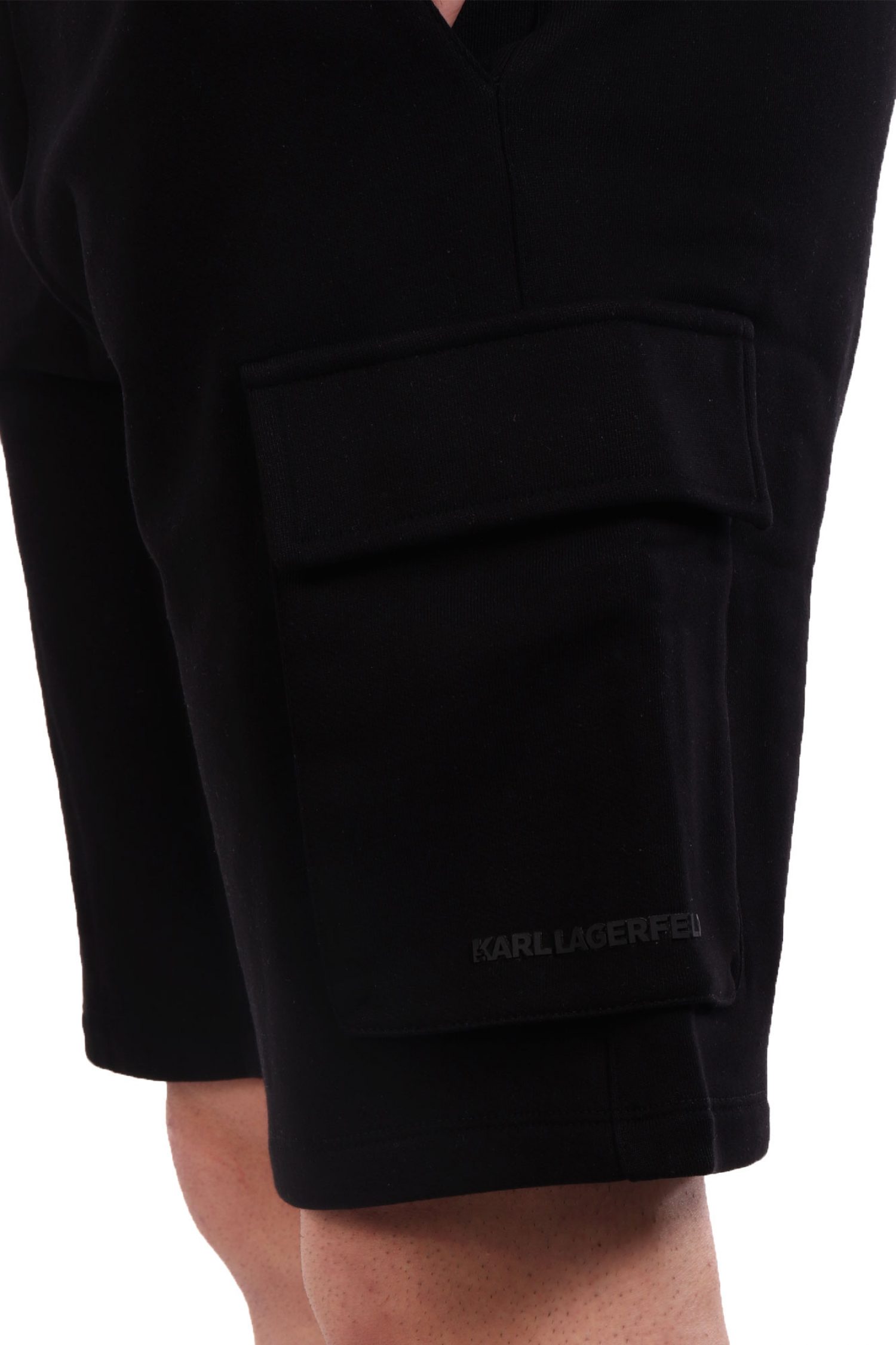 KARL LAGERFELD ΒΕΡΜΟΥΔΑ ΦΟΥΤΕΡ LOGO ΜΑΥΡΟ φωτογραφία