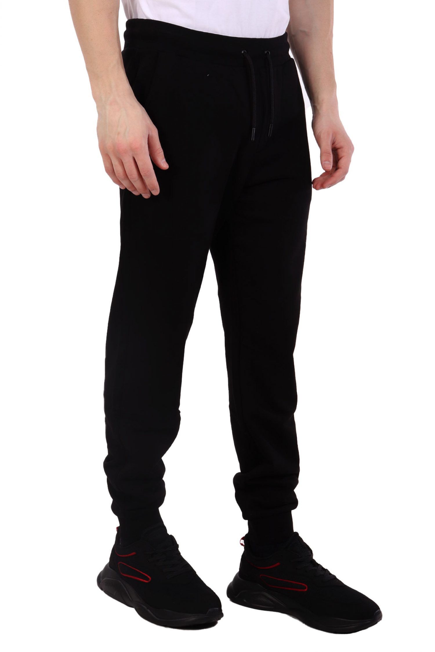 KARL LAGERFELD ΠΑΝΤΕΛΟΝΙ ΦΟΡΜΑ LOGO ΜΑΥΡΟ φωτογραφία