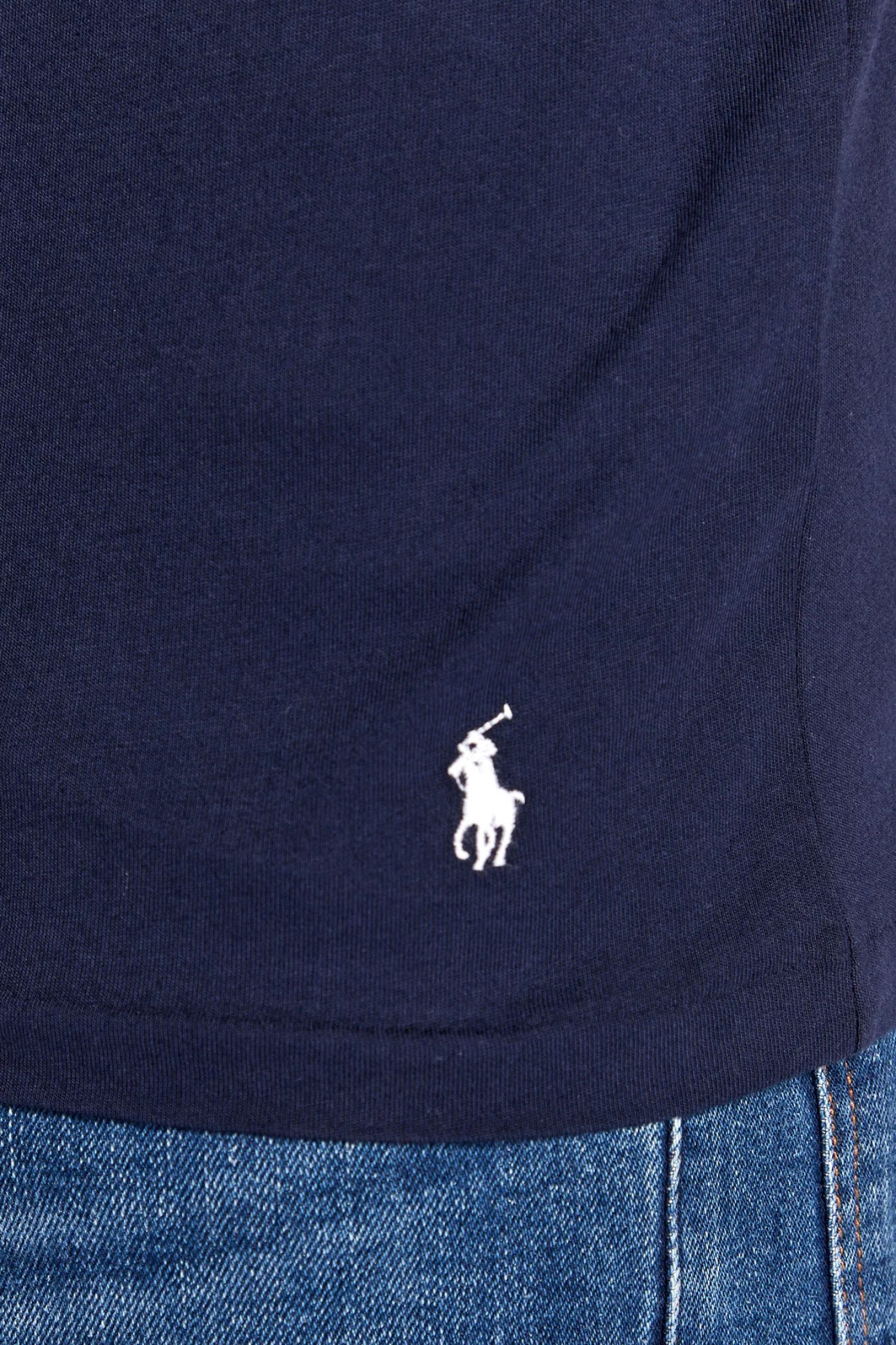 RALPH LAUREN UNDERWEAR ΕΣΩΡΟΥΧΟ ΣΕΤ 3PACK T-SHIRT COTTON CREWS ΜΠΛΕ φωτογραφία