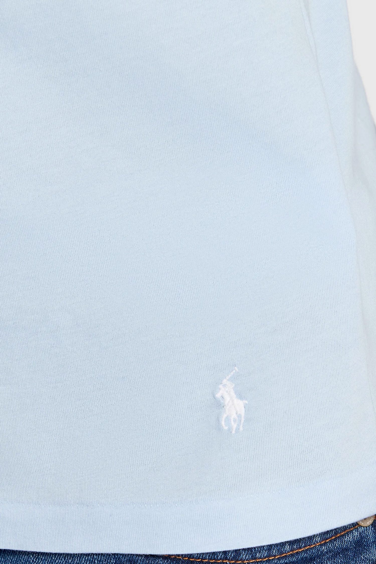 RALPH LAUREN UNDERWEAR ΕΣΩΡΟΥΧΟ ΣΕΤ 3PACK T-SHIRT COTTON CREWS ΜΠΛΕ-ΣΙΕΛ φωτογραφία