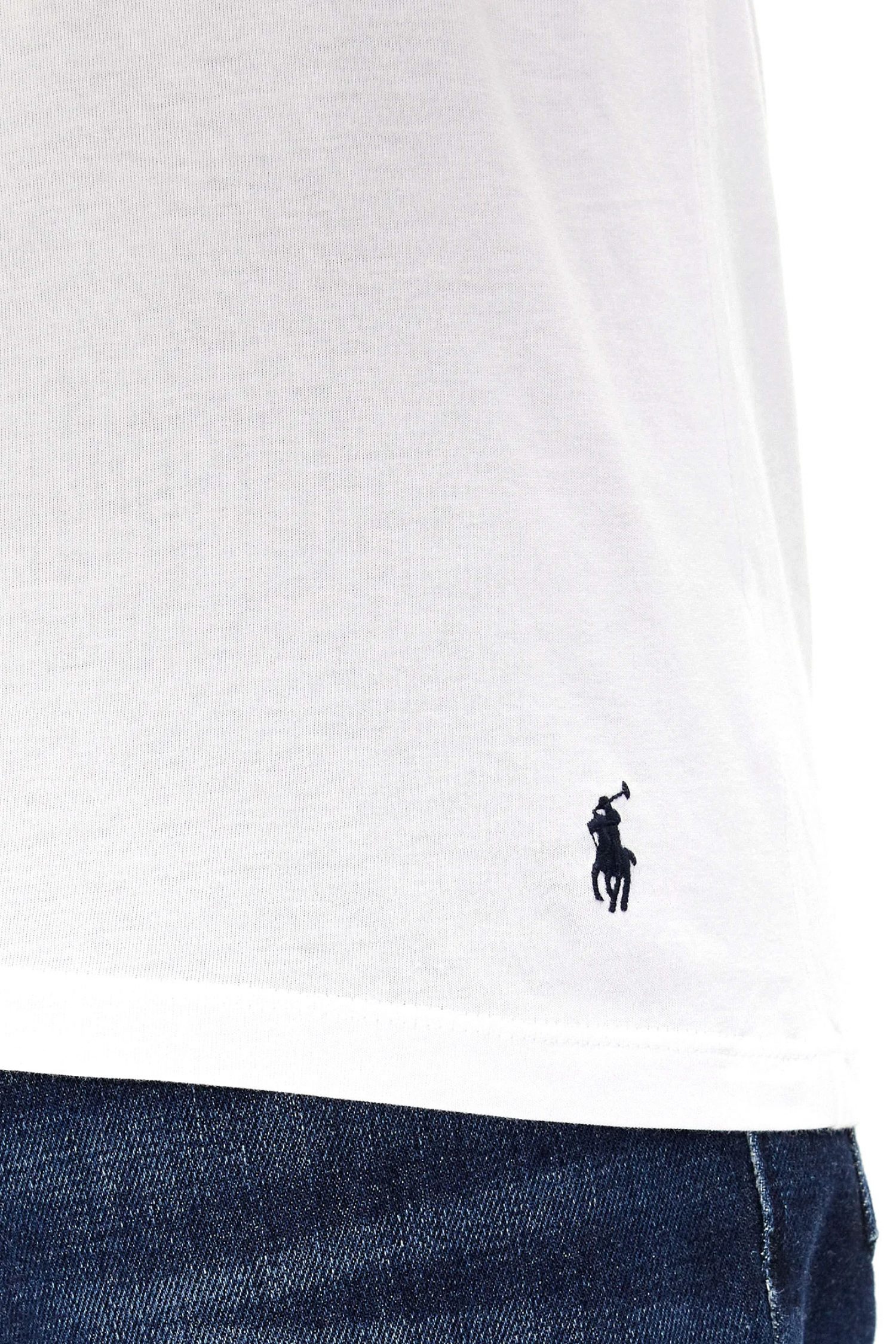 RALPH LAUREN UNDERWEAR ΕΣΩΡΟΥΧΟ ΣΕΤ 3PACK T-SHIRT COTTON V-NECKS ΛΕΥΚΟ φωτογραφία