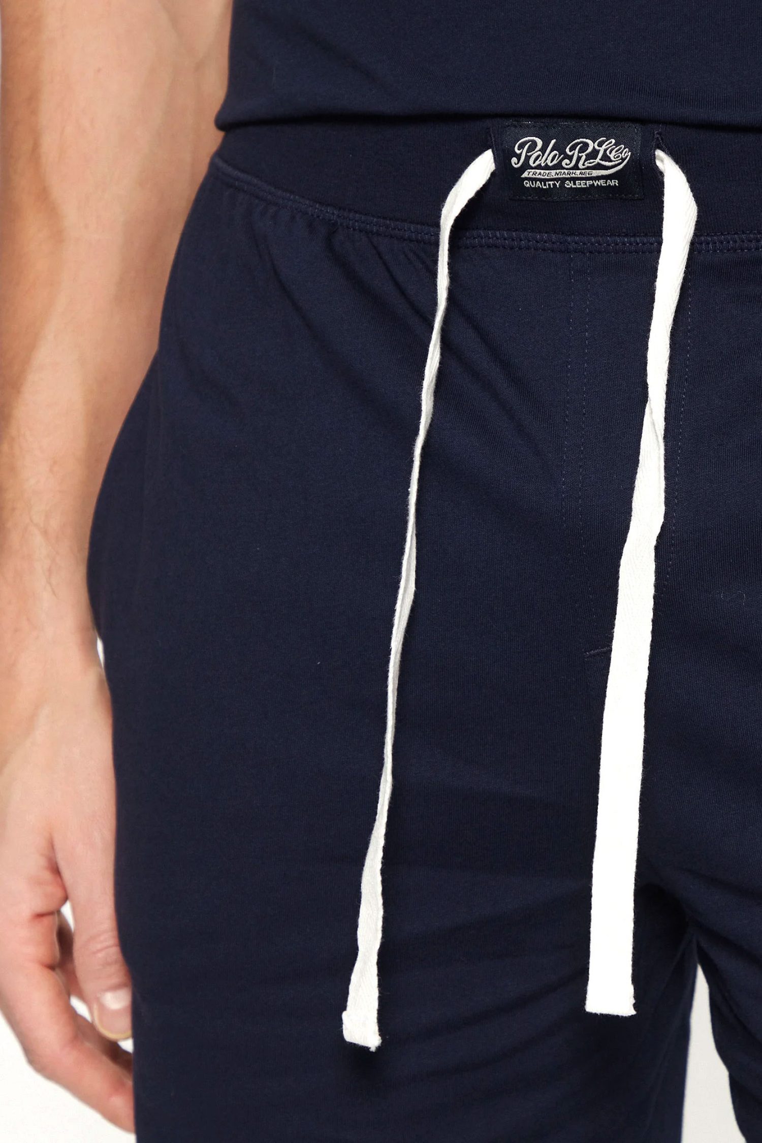 RALPH LAUREN UNDERWEAR ΒΕΡΜΟΥΔΑ SLEEP BOTTOM LOGO ΜΠΛΕ φωτογραφία