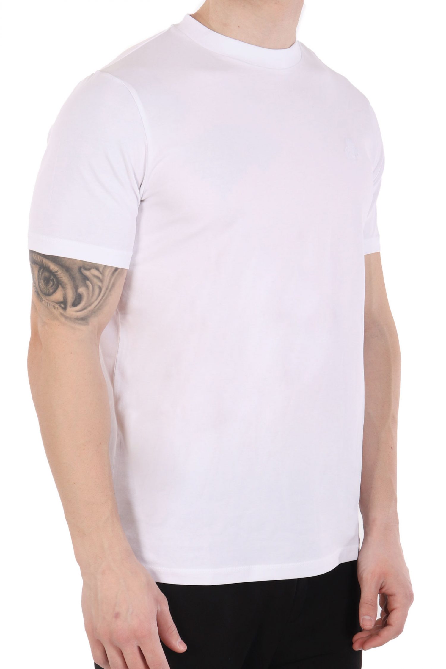 KARL LAGERFELD T-SHIRT LOGO ΛΕΥΚΟ