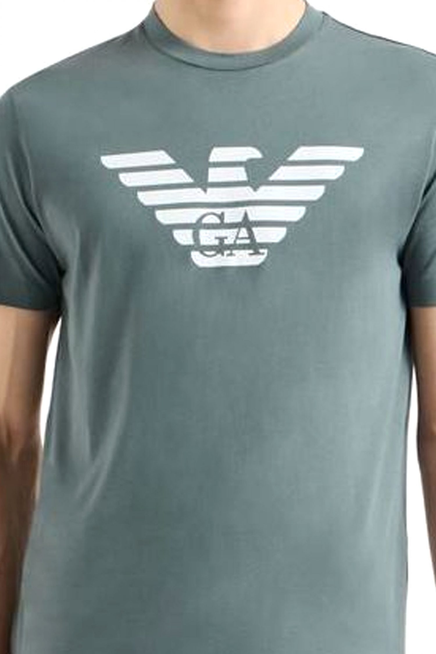EMPORIO ARMANI T-SHIRT LOGO ΠΕΤΡΟΛ φωτογραφία