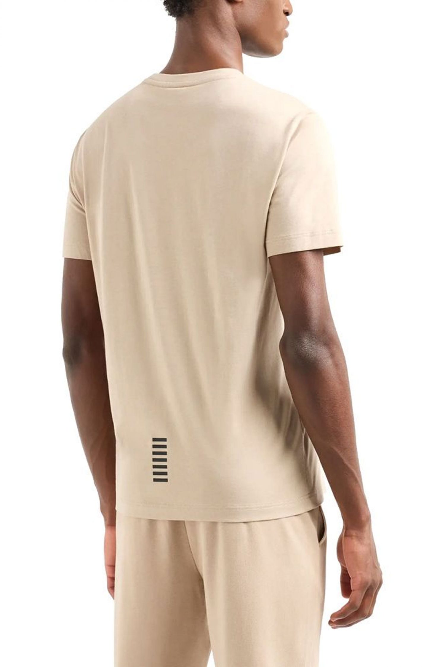 ARMANI 7 T-SHIRT LOGO ΜΠΕΖ