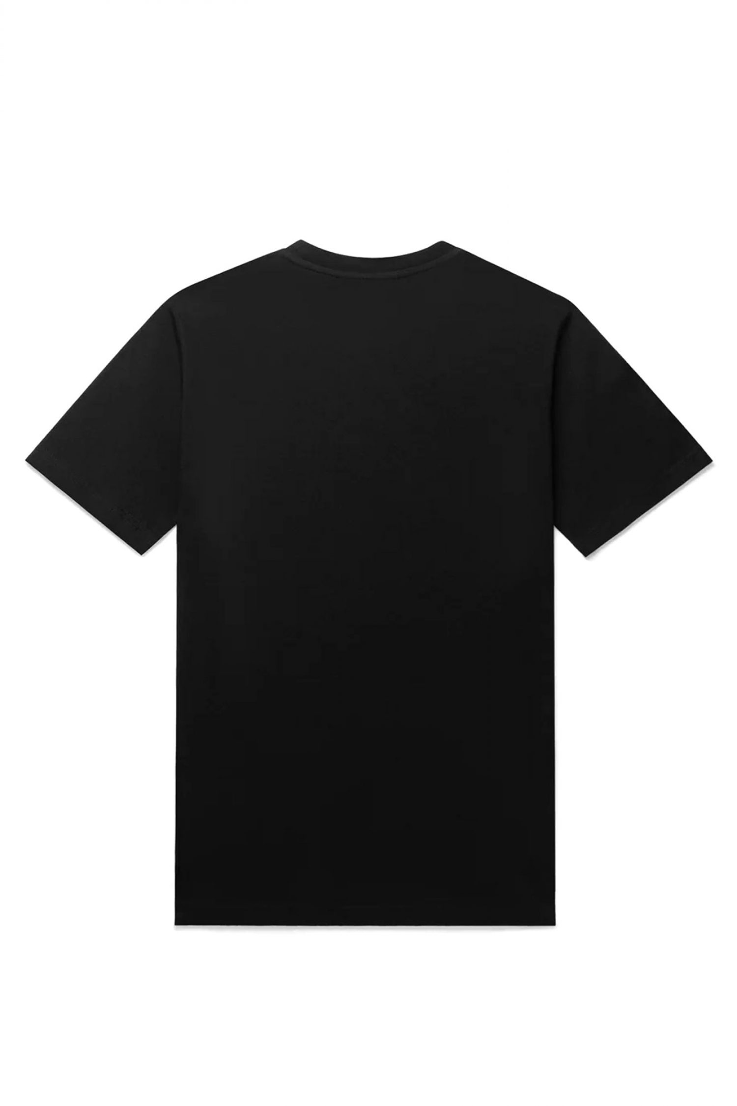 BALR. T-SHIRT BRAND STRAIGHT FIT LOGO ΜΑΥΡΟ