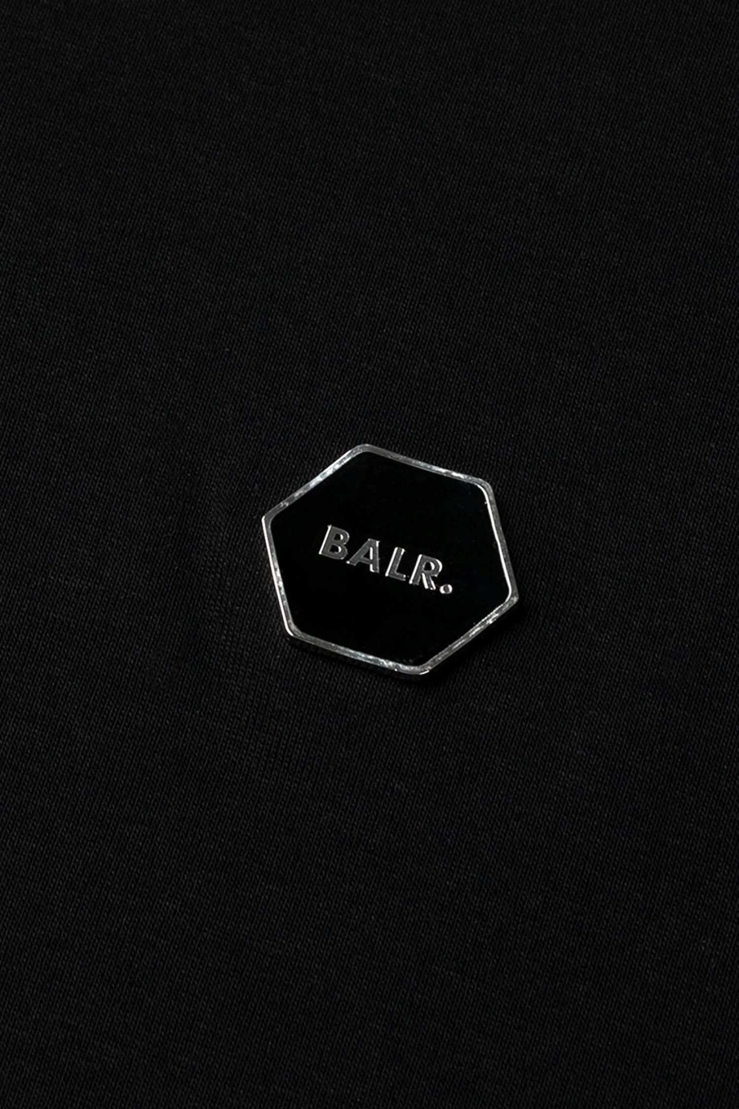 BALR. POLO HEX-SERIES LOGO ΜΕΤΑΛΛΙΚΟ ΜΑΥΡΟ φωτογραφία
