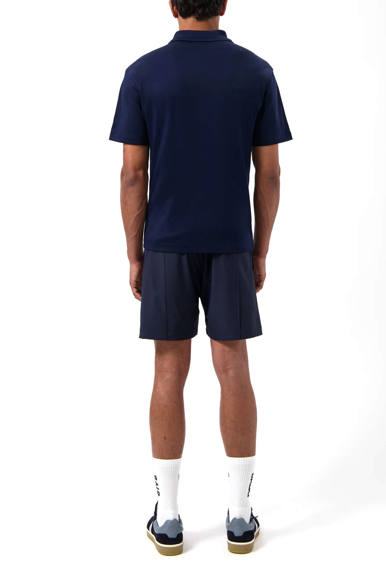 BALR. POLO HEX-SERIES LOGO ΜΕΤΑΛΛΙΚΟ ΜΠΛΕ φωτογραφία