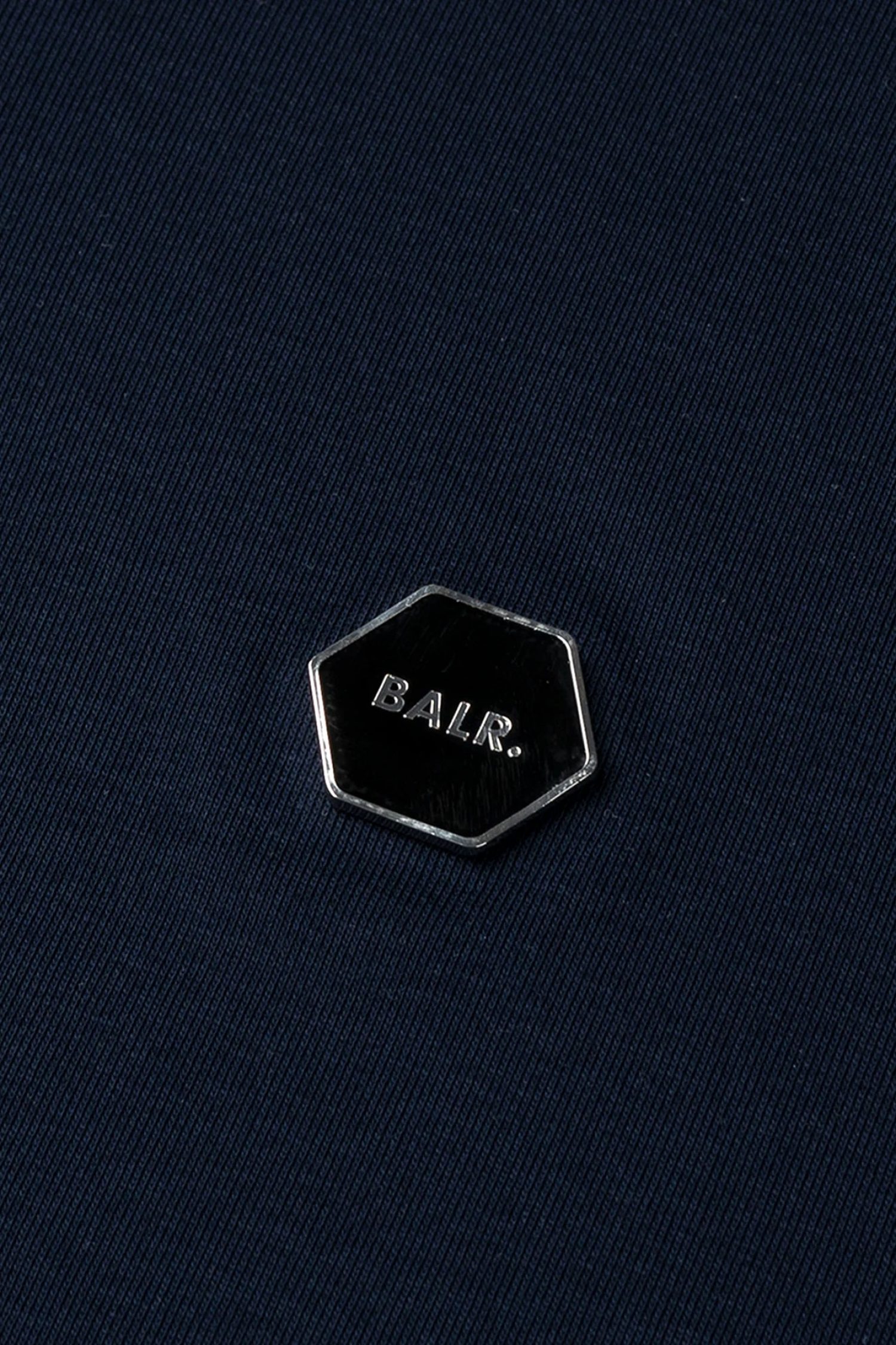 BALR. POLO HEX-SERIES LOGO ΜΕΤΑΛΛΙΚΟ ΜΠΛΕ φωτογραφία