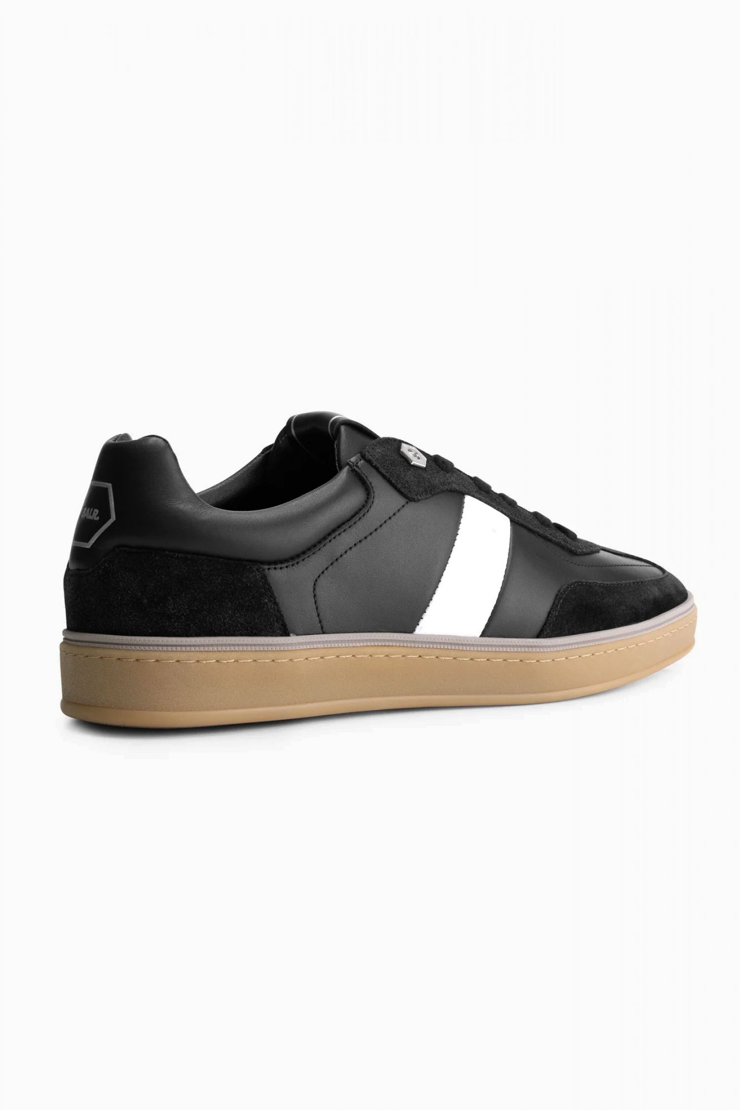 BALR. ΠΑΠΟΥΤΣΙΑ SNEAKERS LONDON CLASSIC LOGO ΜΑΥΡΟ-ΛΕΥΚΟ φωτογραφία