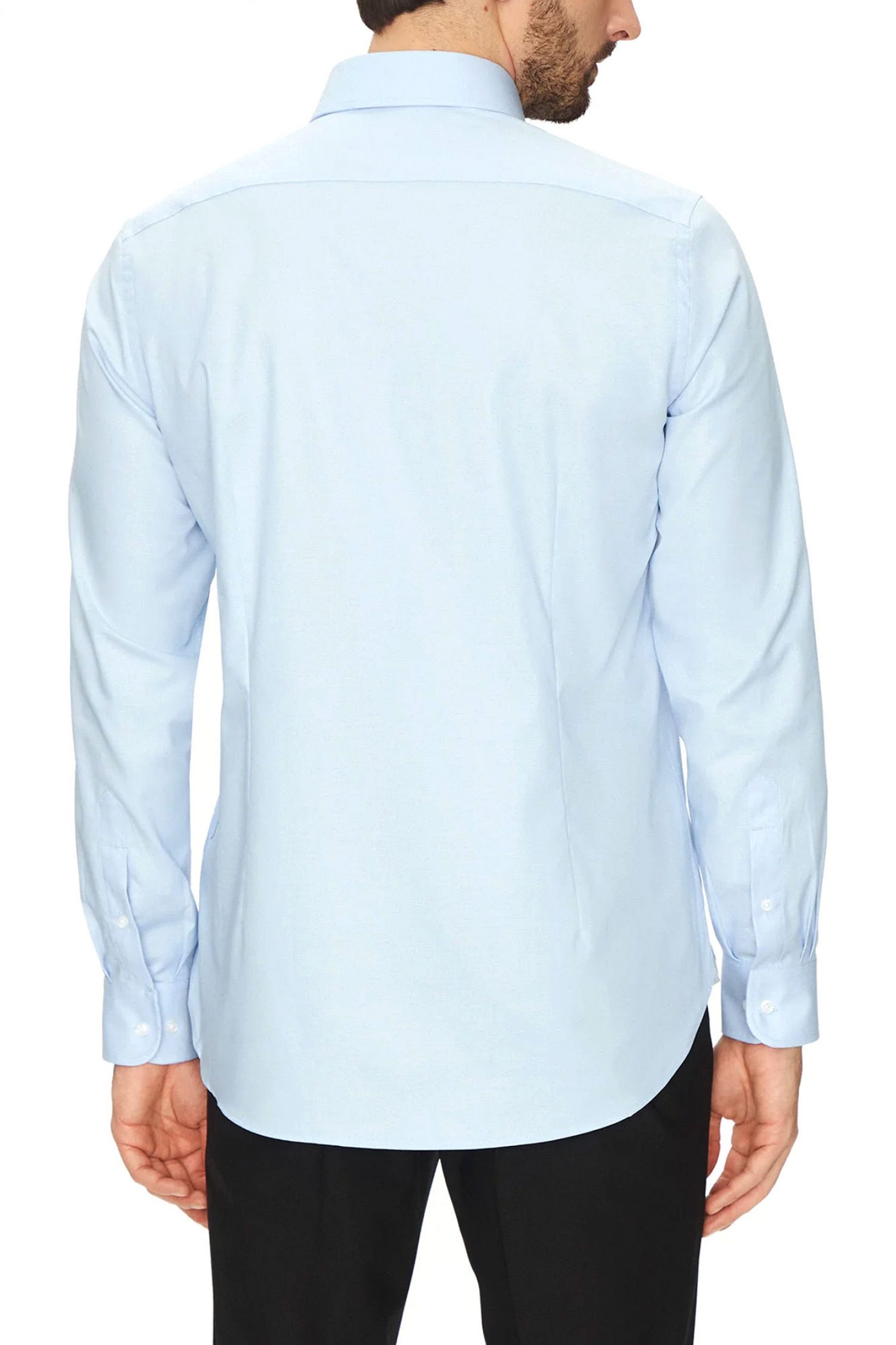 MICHAEL KORS ΠΟΥΚΑΜΙΣΟ MODERN FIT DOBBY ENGINEERD ΣΙΕΛ