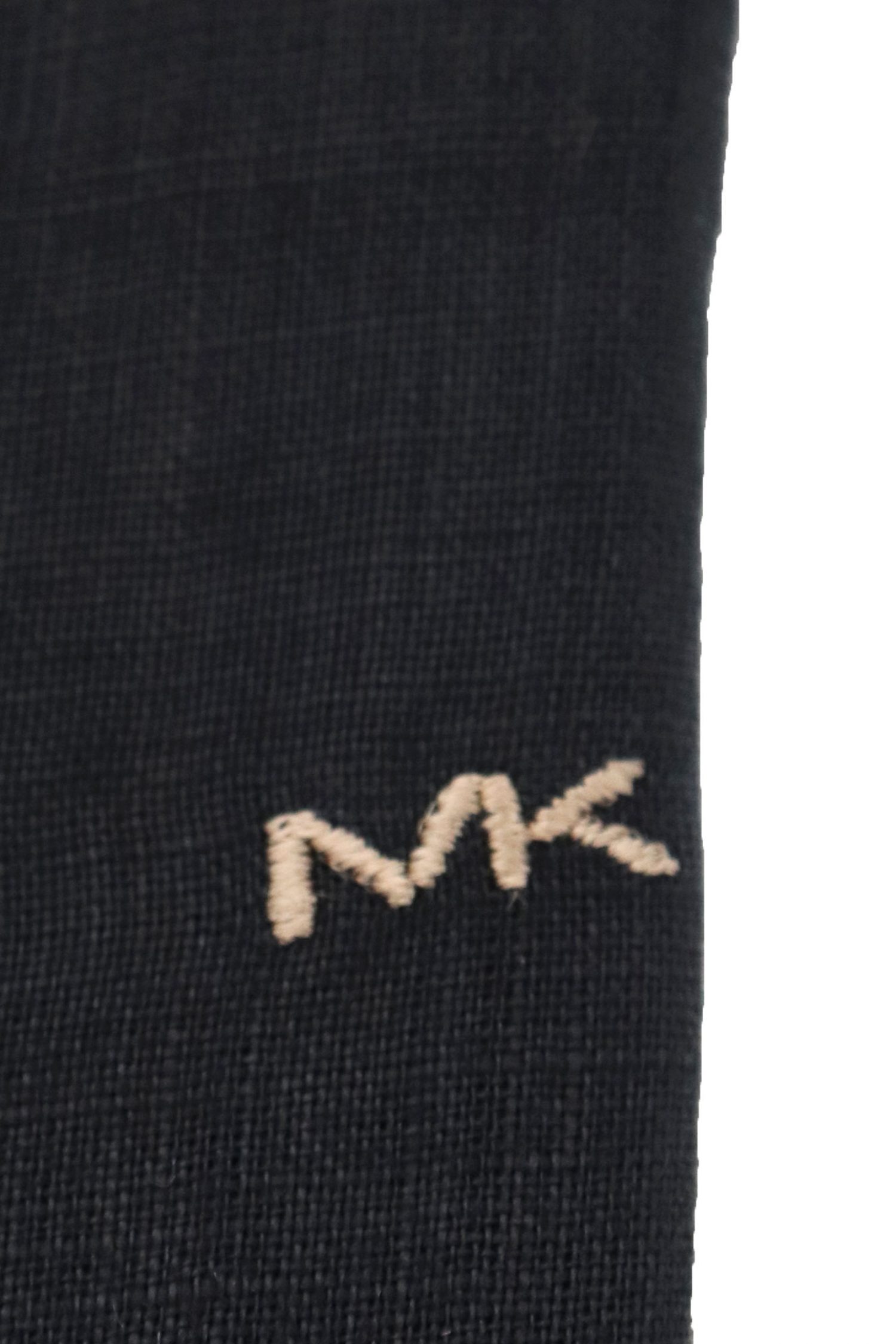 MICHAEL KORS ΠΟΥΚΑΜΙΣΟ SLIM FIT ΛΙΝΟ ΜΑΥΡΟ