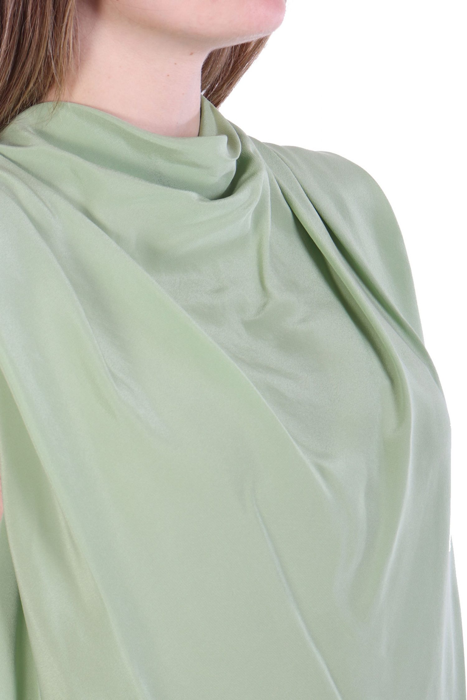 MARELLA TOP DONDOLO ΝΤΡΑΠΕ ΠΙΕΤΕΣ ΠΡΑΣΙΝΟ φωτογραφία