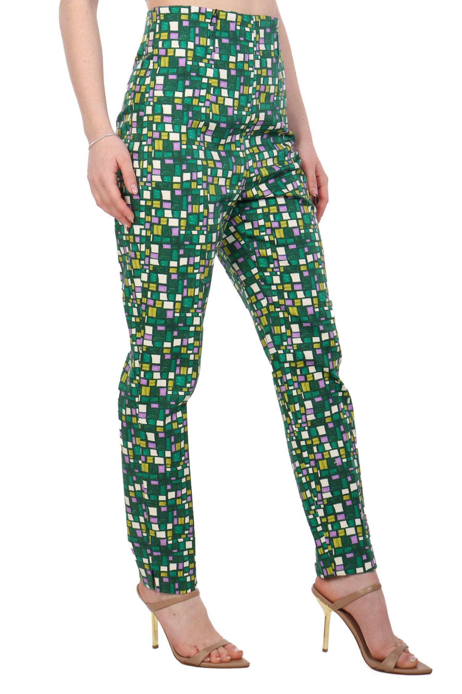 MAX MARA WEEKEND ΠΑΝΤΕΛΟΝΙ CHINO NUCCIA ΚΑΡΩ ΠΟΛΥΧΡΩΜΟ