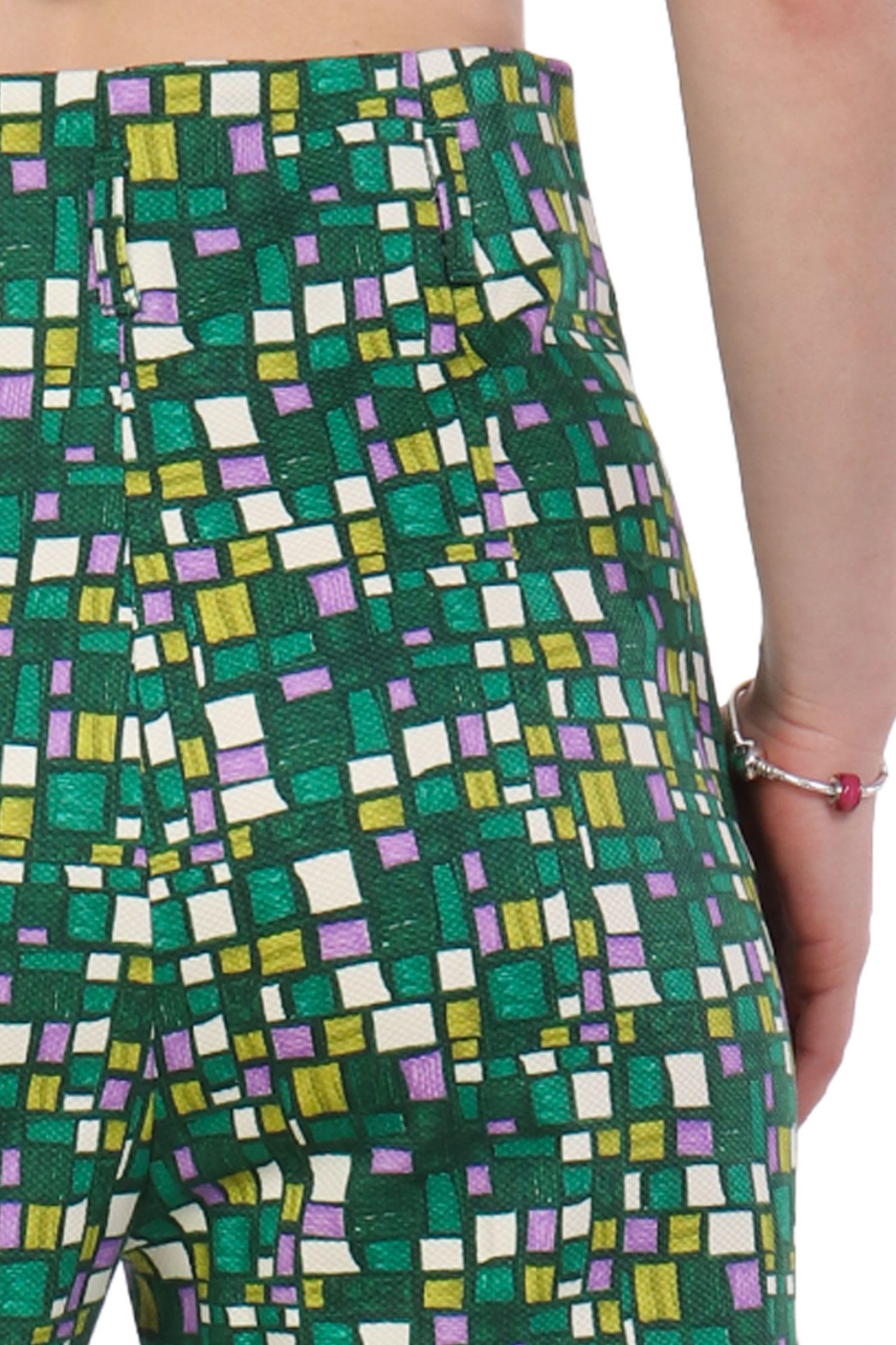 MAX MARA WEEKEND ΠΑΝΤΕΛΟΝΙ CHINO NUCCIA ΚΑΡΩ ΠΟΛΥΧΡΩΜΟ