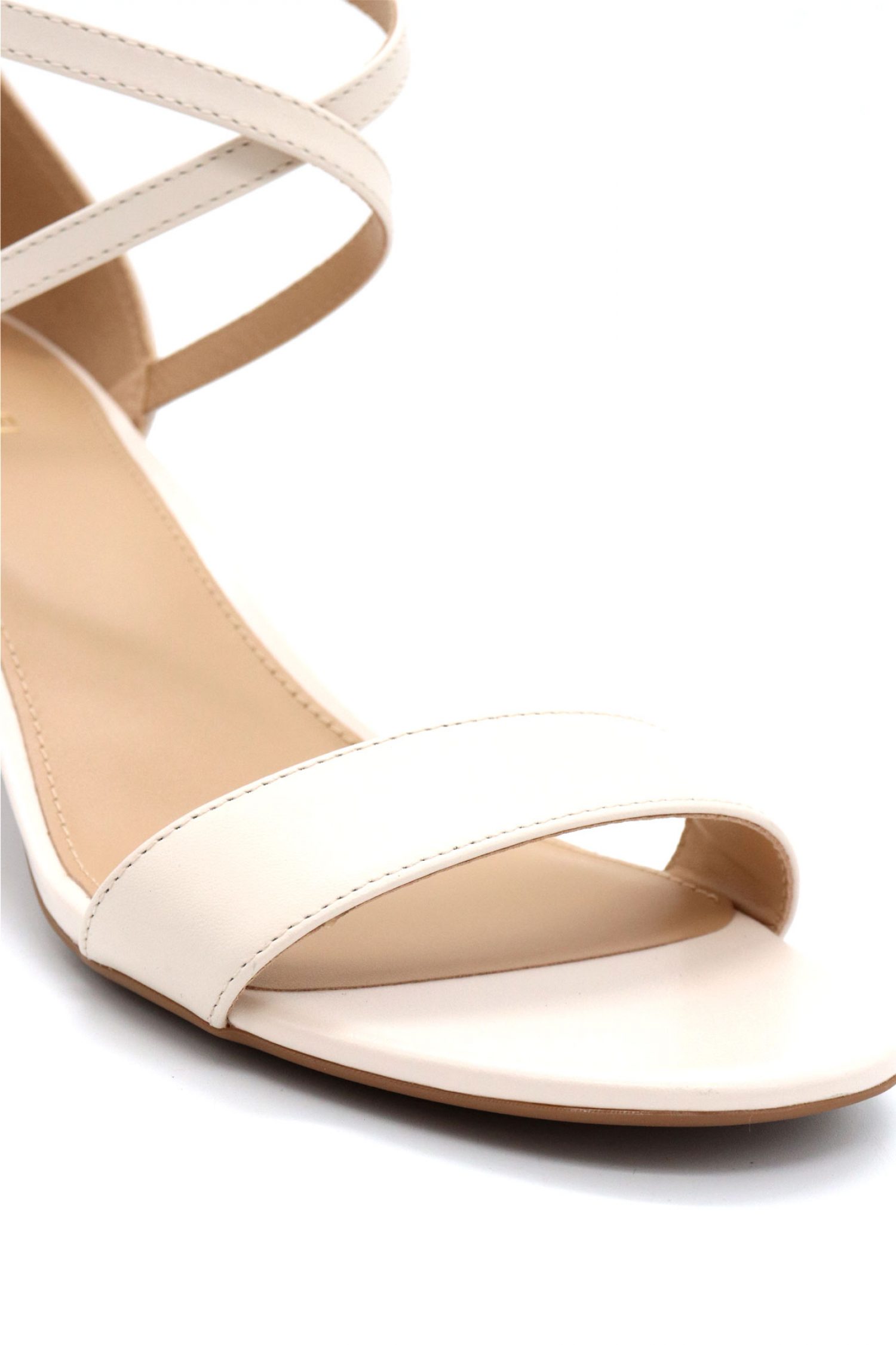 MICHAEL KORS ΠΑΠΟΥΤΣΙΑ ΠΕΔΙΛΑ SERENA FLEX SANDAL ΜΕΤΑΛΛΙΚΟ LOGO ΚΡΕΜ