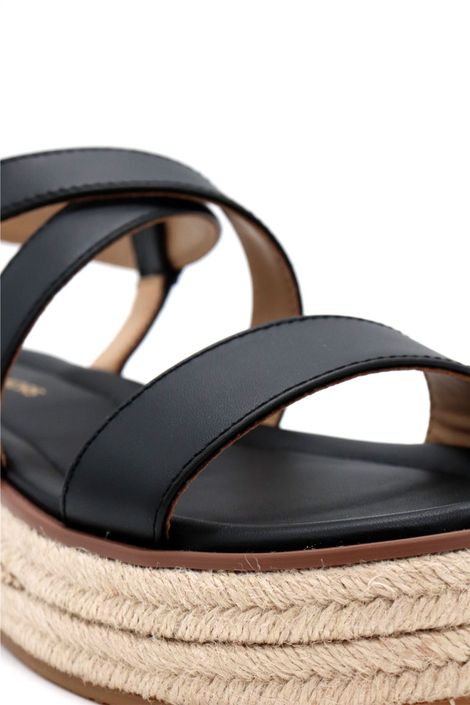 MICHAEL KORS ΠΑΠΟΥΤΣΙΑ ΠΕΔΙΛΑ LYNN ESPADRILLE SANDAL LOGO MAYΡΟ