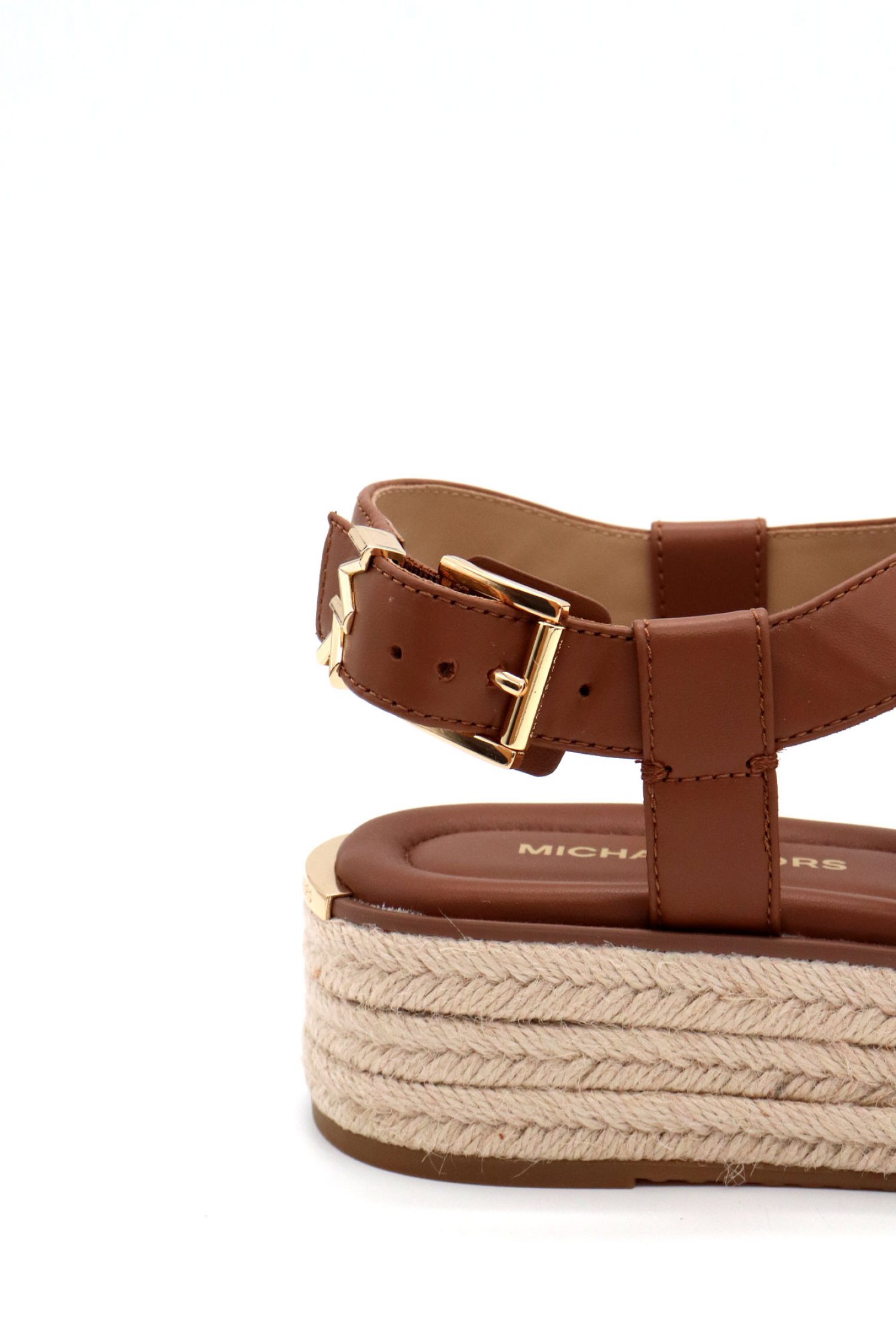 MICHAEL KORS ΠΑΠΟΥΤΣΙΑ ΠΕΔΙΛΑ LYNN ESPADRILLE SANDAL LOGO ΤΑΜΠΑ
