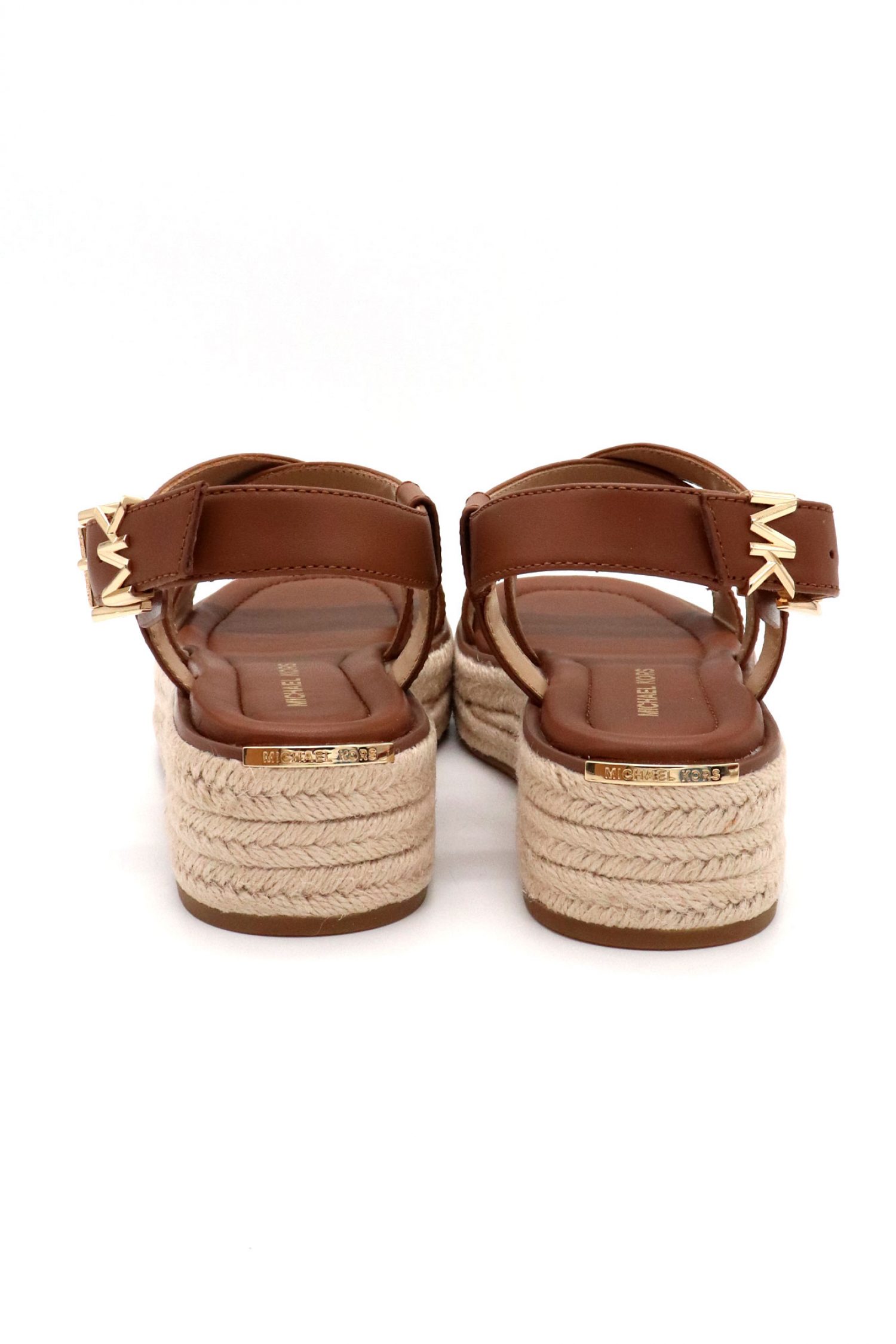 MICHAEL KORS ΠΑΠΟΥΤΣΙΑ ΠΕΔΙΛΑ LYNN ESPADRILLE SANDAL LOGO ΤΑΜΠΑ