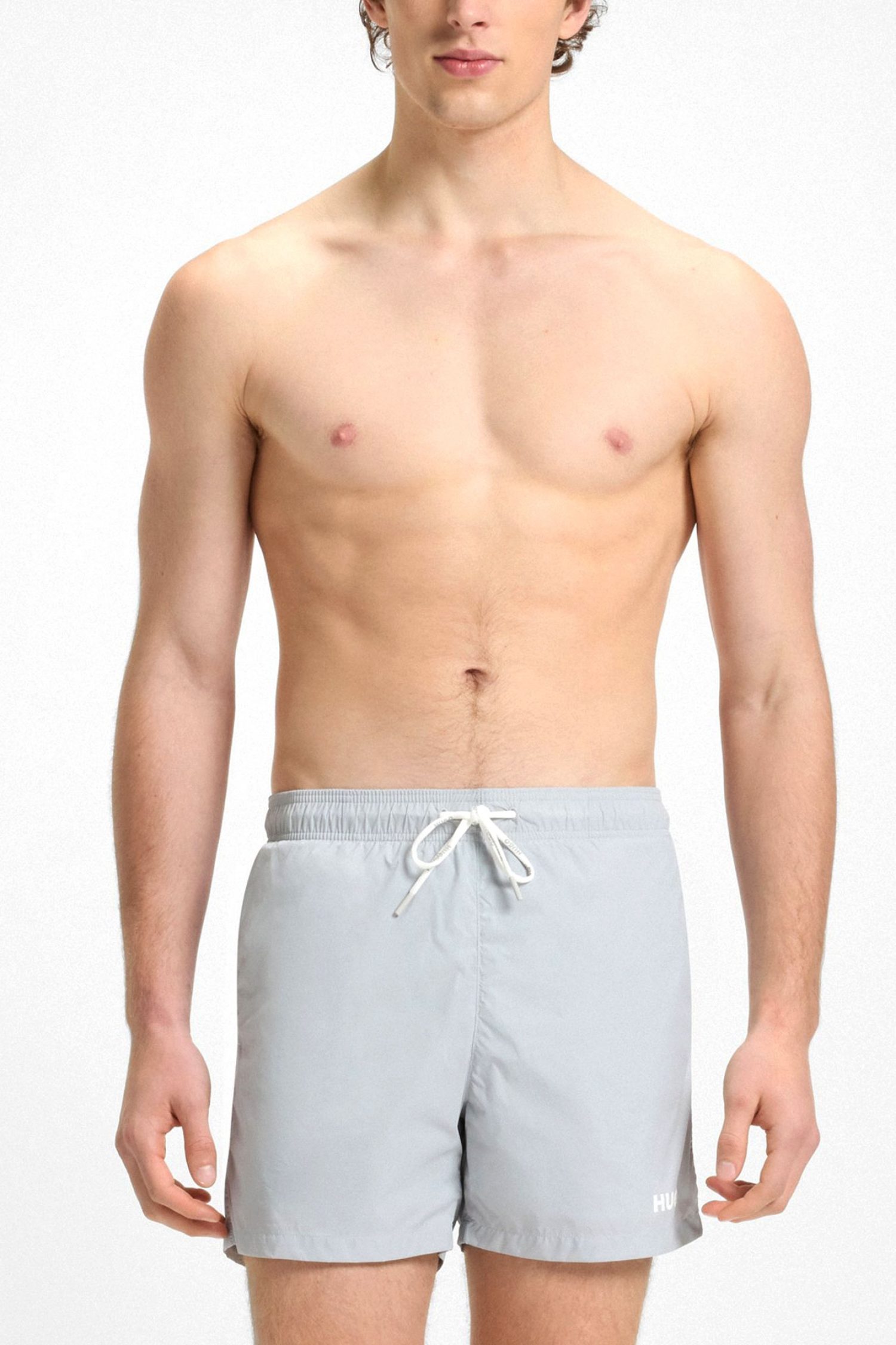 HUGO ΜΑΓΙΩ HAITI LOGO ΓΚΡΙ-ΜΠΛΕ