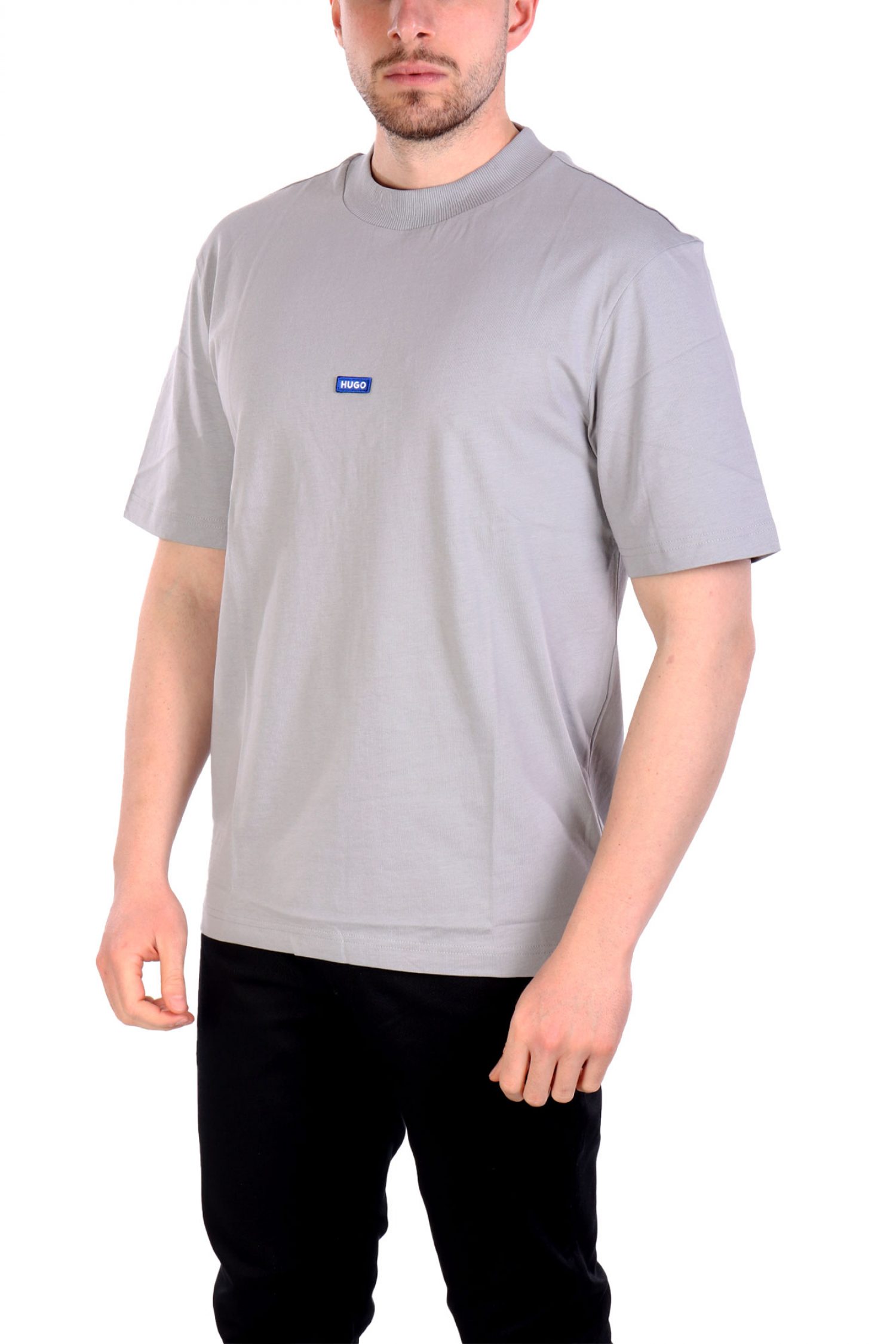 HUGO BLUE T-SHIRT NIEROS ΓΚΡΙ φωτογραφία