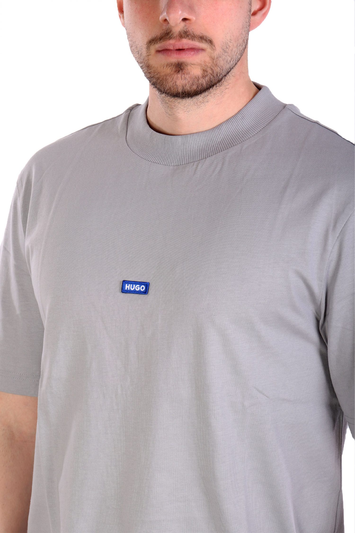 HUGO BLUE T-SHIRT NIEROS ΓΚΡΙ φωτογραφία