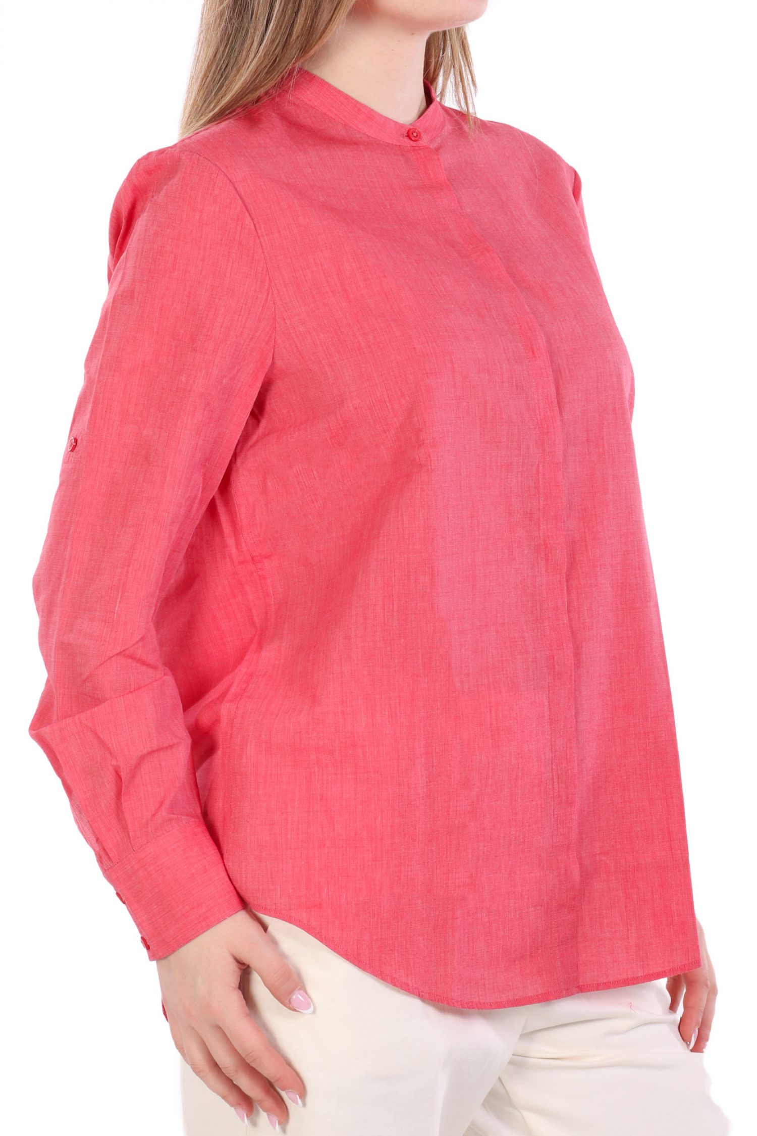 BOSS ΠΟΥΚΑΜΙΣΟ ΜΑΟ C_BEFELIZE_21 ΡΟΖ φωτογραφία