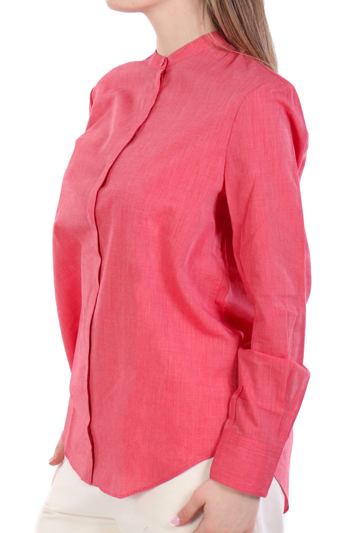 BOSS ΠΟΥΚΑΜΙΣΟ ΜΑΟ C_BEFELIZE_21 ΡΟΖ φωτογραφία