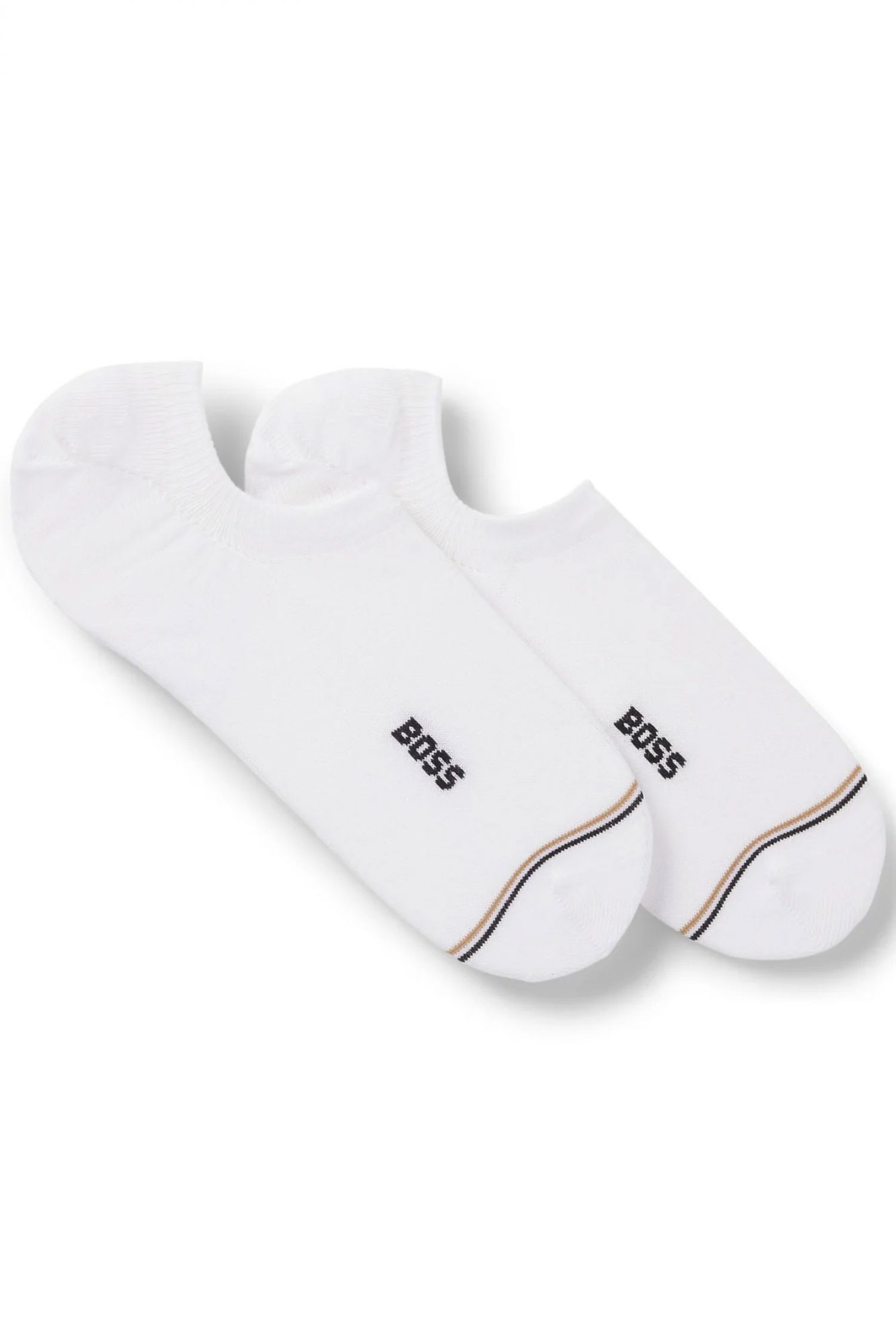 BOSS ΚΑΛΤΣΑΚΙΑ 2P SL LC ICONIC CC ΛΕΥΚΟ