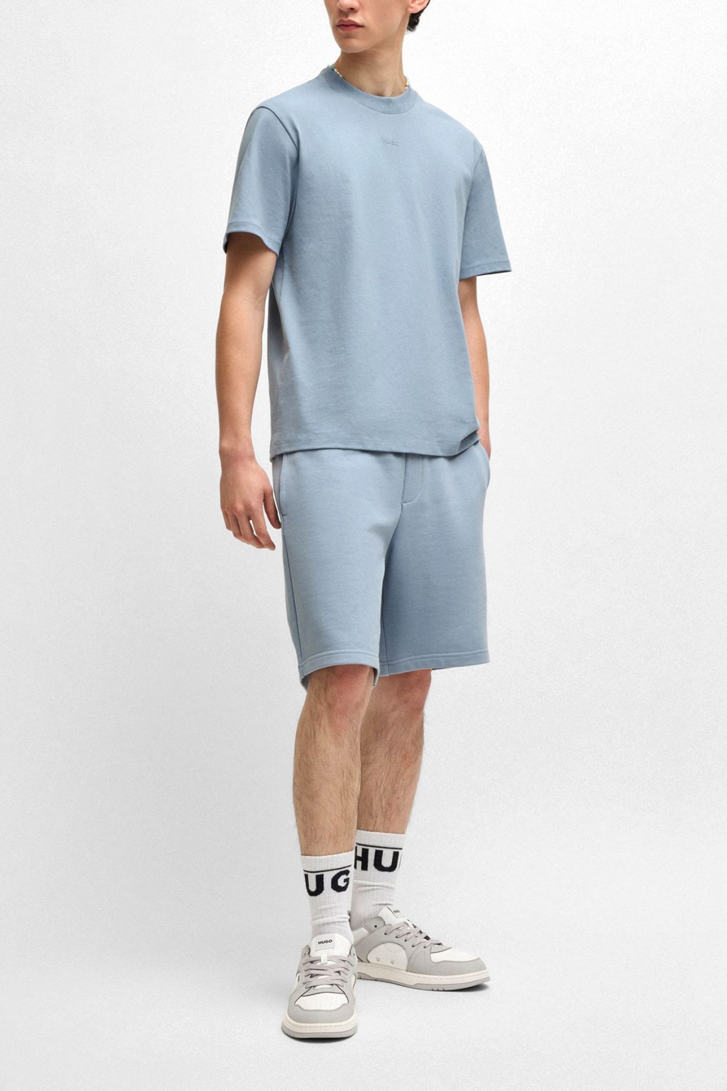 HUGO ΒΕΡΜΟΥΔΑ DAYONO LOGO ΣΙΕΛ