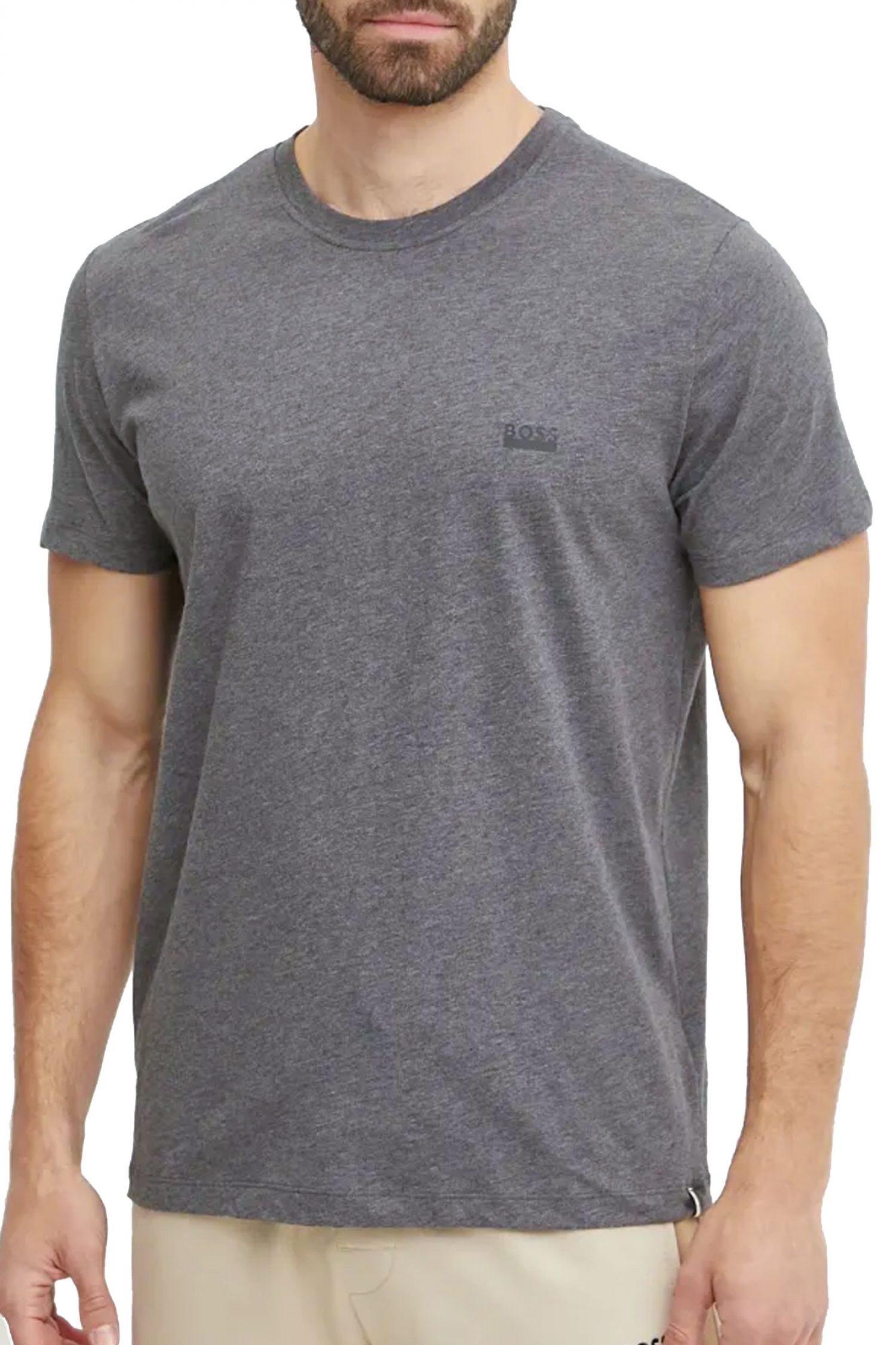 BOSS ΕΣΩΡΟΥΧΟ T-SHIRT RN CREW NECK ΑΝΘΡΑΚΙ φωτογραφία