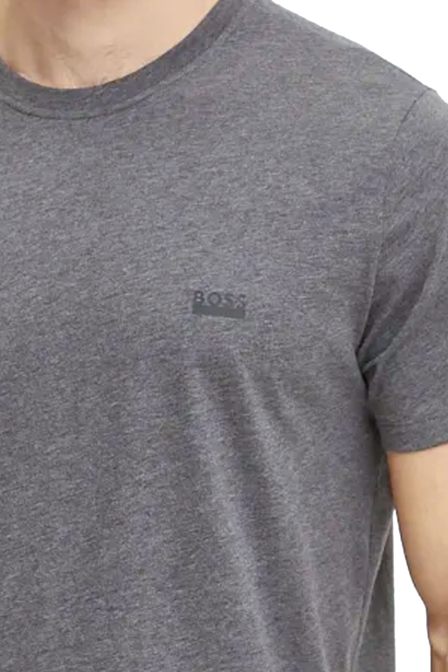 BOSS ΕΣΩΡΟΥΧΟ T-SHIRT RN CREW NECK ΑΝΘΡΑΚΙ