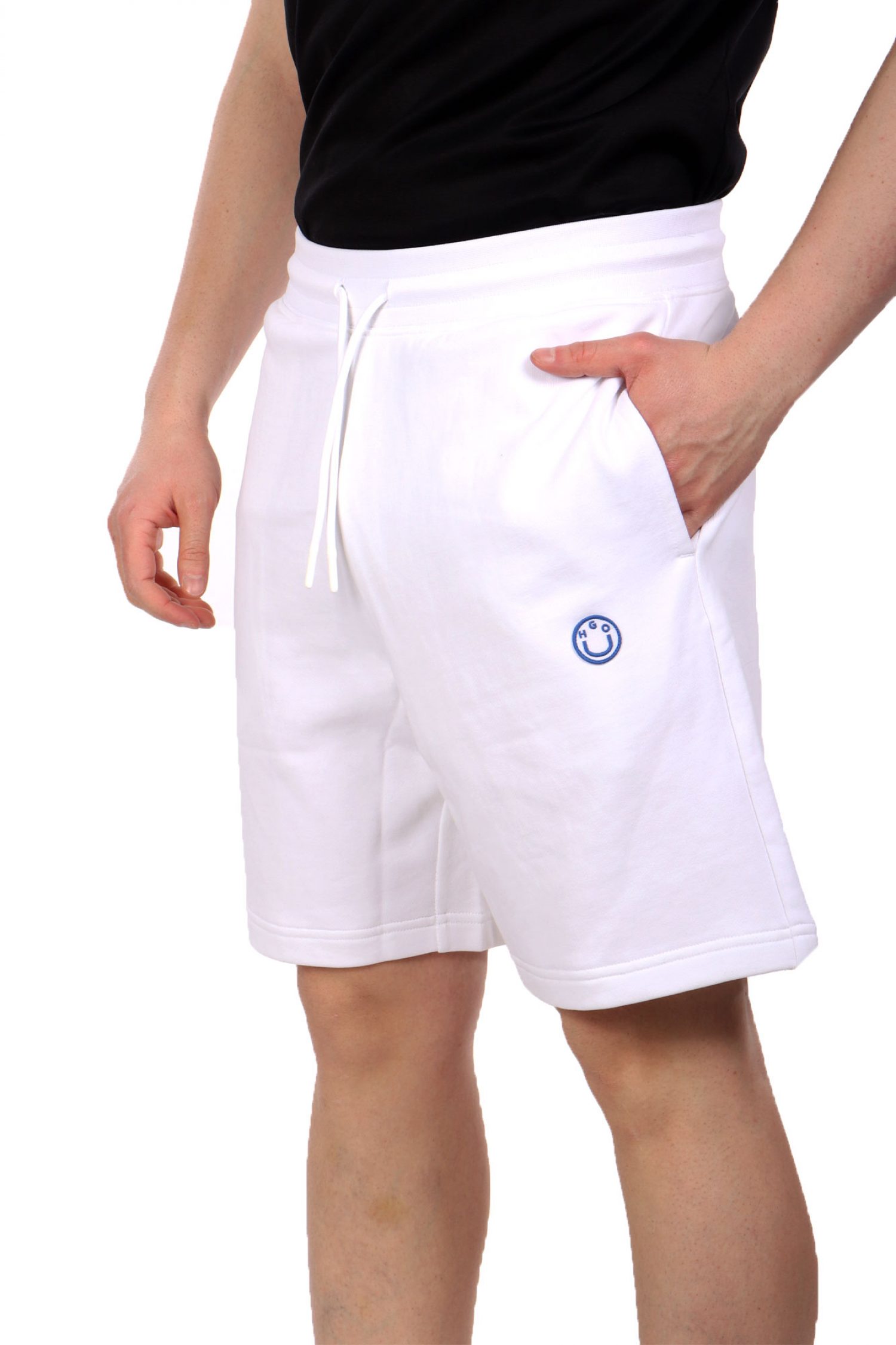 HUGO BLUE ΒΕΡΜΟΥΔΑ ΦΟΥΤΕΡ NYLSHO ΛΕΥΚΟ φωτογραφία