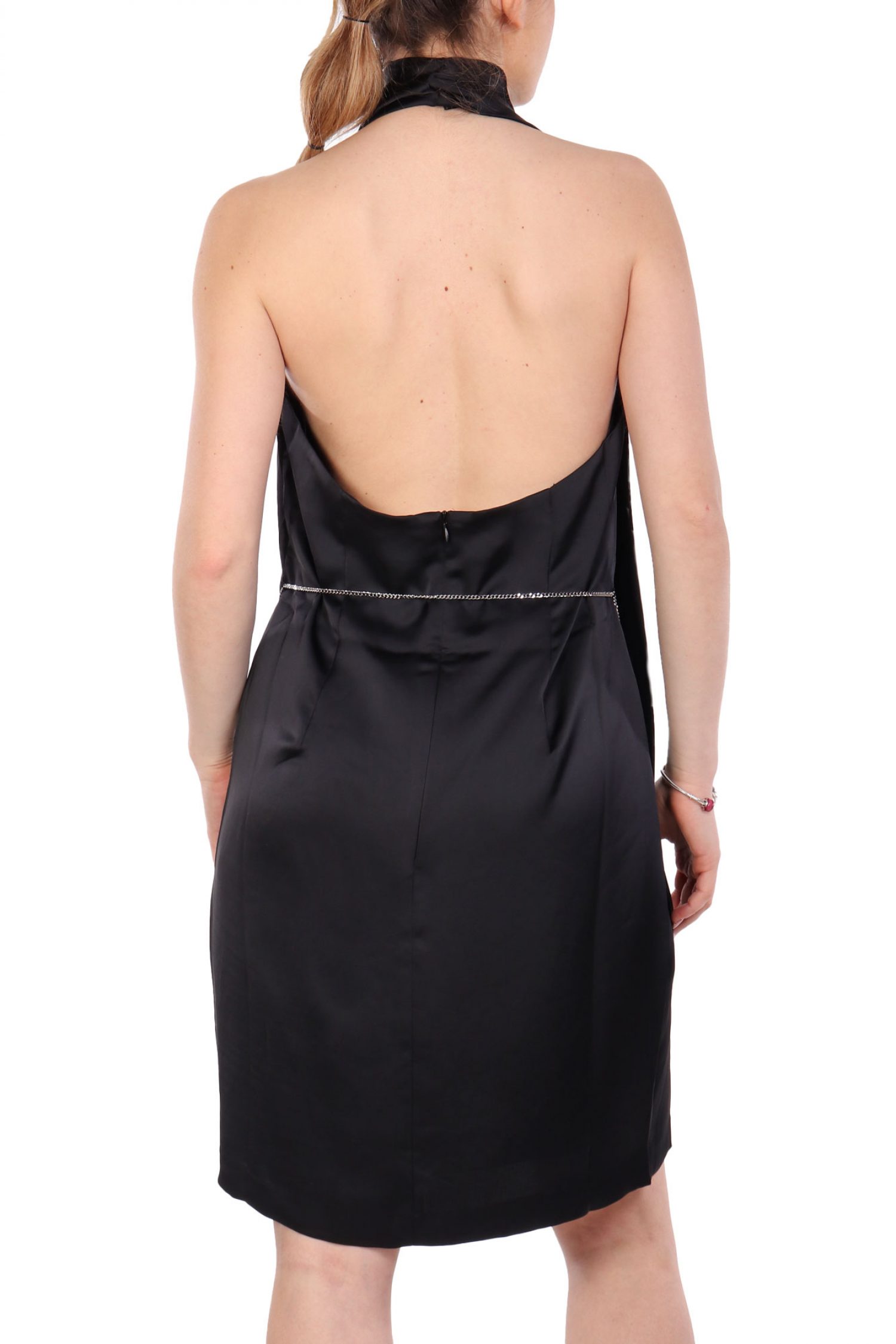 HUGO ΦΟΡΕΜΑ ΣΑΤΕΝ MINI ΚΙΝΕΜΑ-1 ΔΕΣΙΜΟ ΛΑΙΜΟ ΑΠΟΣΠΩΜΕΝΗ ΑΛΥΣΙΔΑ ΕΞΩ ΠΛΑΤΗ ΜΑΥΡΟ