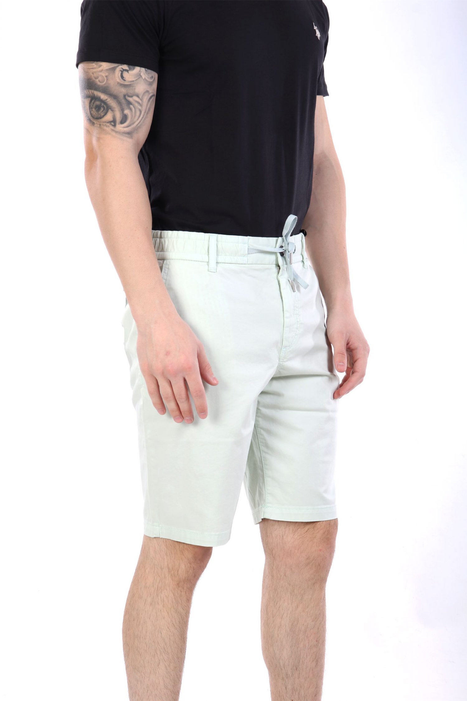 BOSS CASUAL ΒΕΡΜΟΥΔΑ CHINO TAPERED FIT CHINO-TAPERED-DS-1-S ΦΥΣΤΙΚΙ
