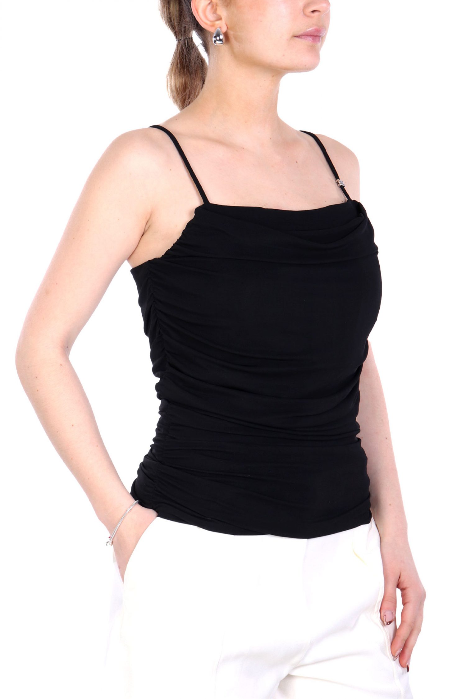 HUGO TOP DOFFIANO ΝΤΡΑΠΕ ΣΟΥΡΑ ΣΤΗΝ ΜΕΣΗ ΜΑΥΡΟ φωτογραφία