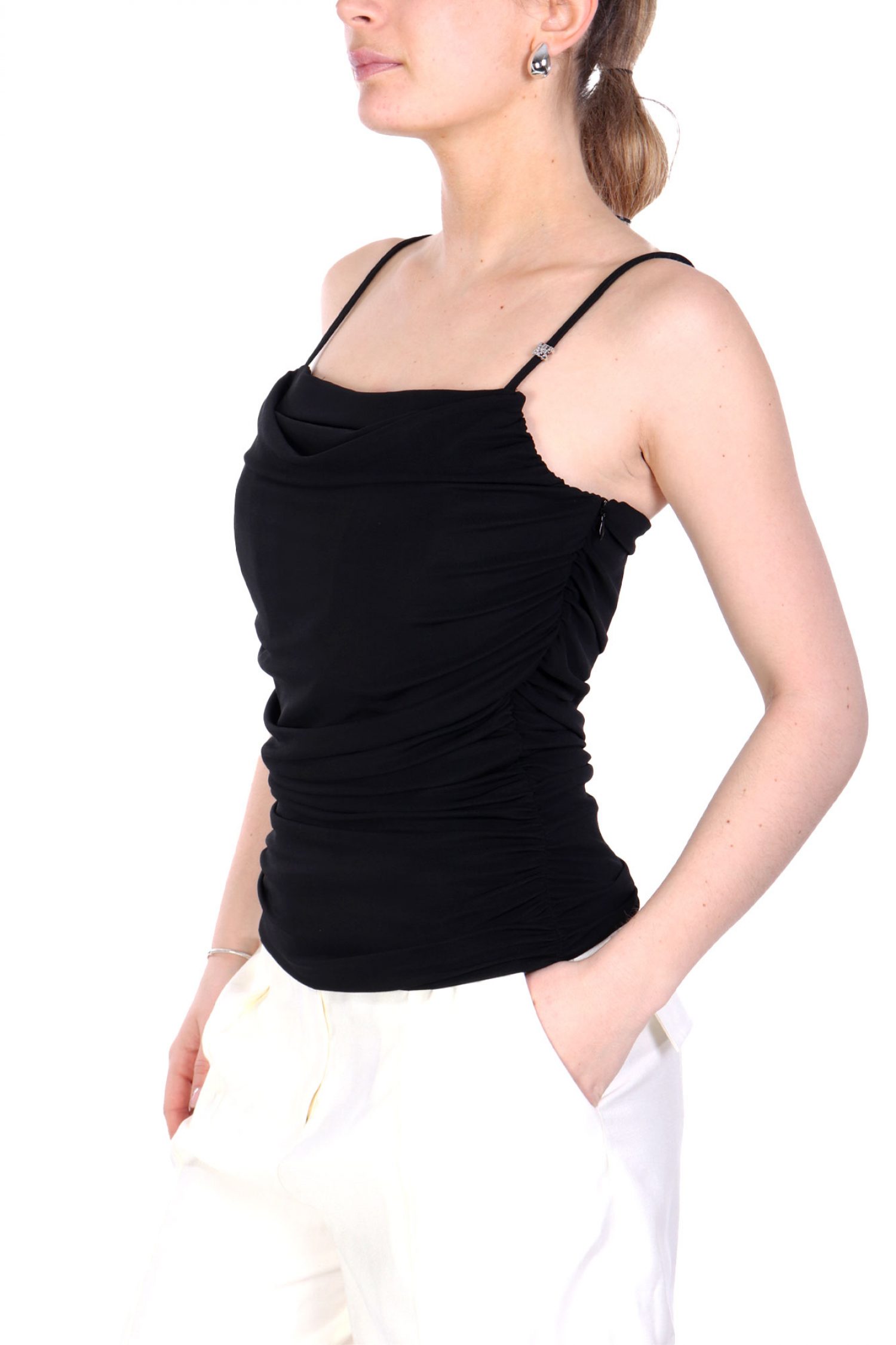 HUGO TOP DOFFIANO ΝΤΡΑΠΕ ΣΟΥΡΑ ΣΤΗΝ ΜΕΣΗ ΜΑΥΡΟ φωτογραφία