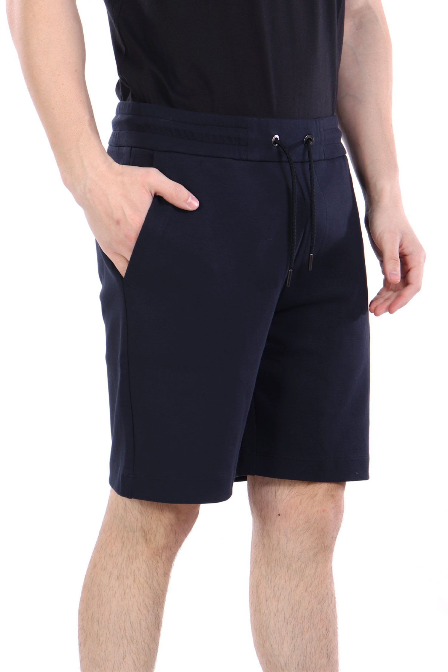 BOSS ΒΕΡΜΟΥΔΑ JERSEY C-LEONI 01 ΜΠΛΕ φωτογραφία