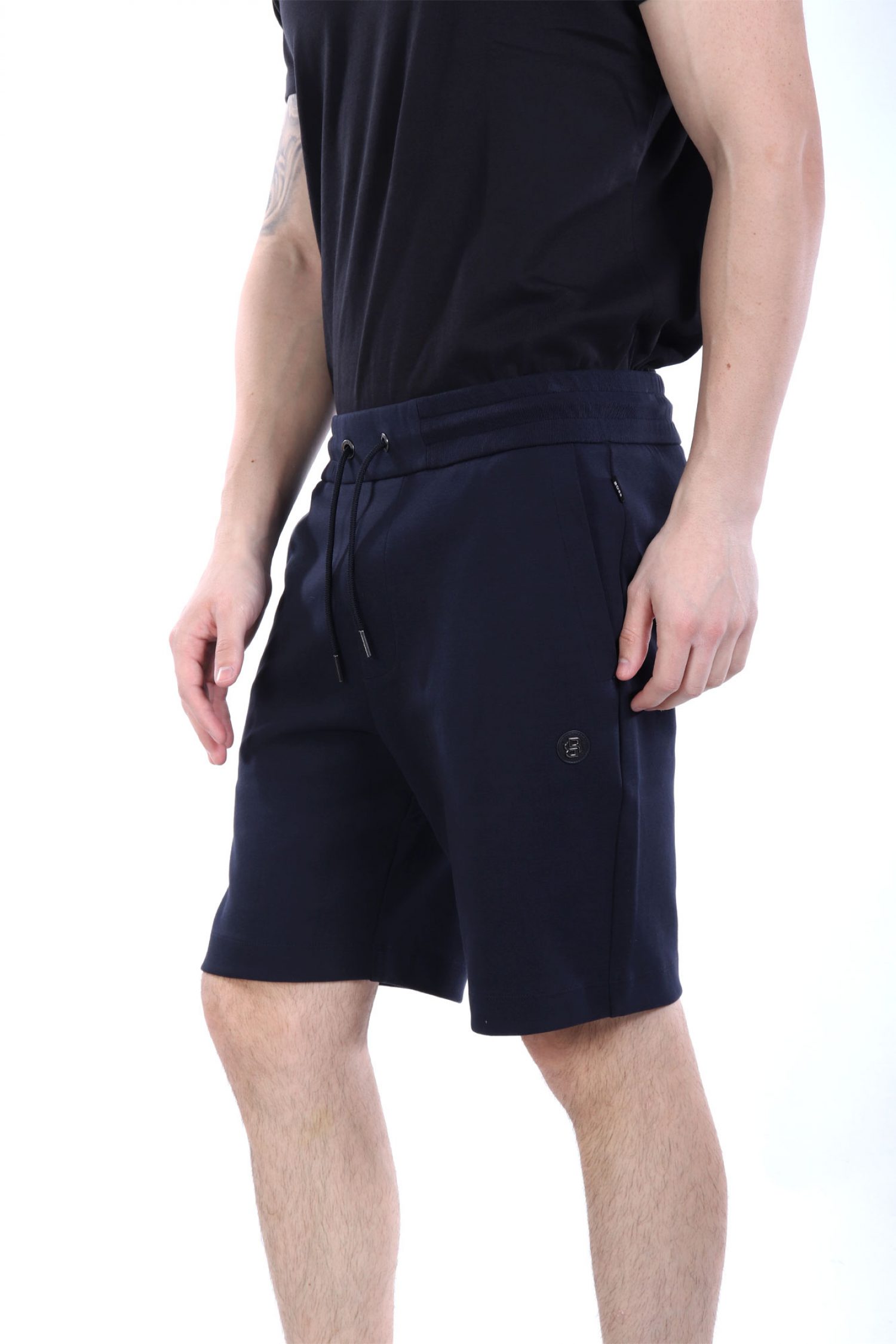 BOSS ΒΕΡΜΟΥΔΑ JERSEY C-LEONI 01 ΜΠΛΕ φωτογραφία