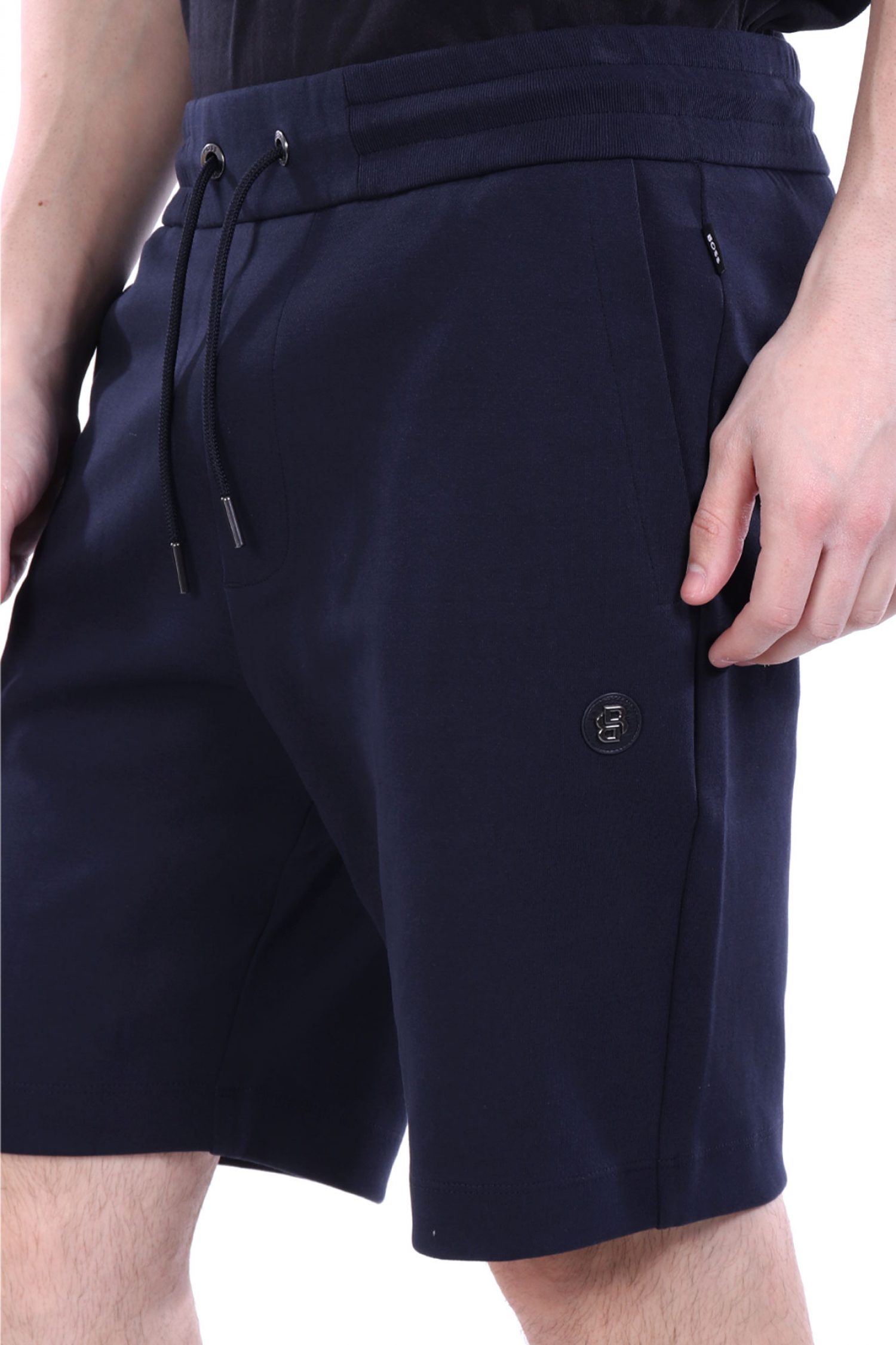 BOSS ΒΕΡΜΟΥΔΑ JERSEY C-LEONI 01 ΜΠΛΕ φωτογραφία