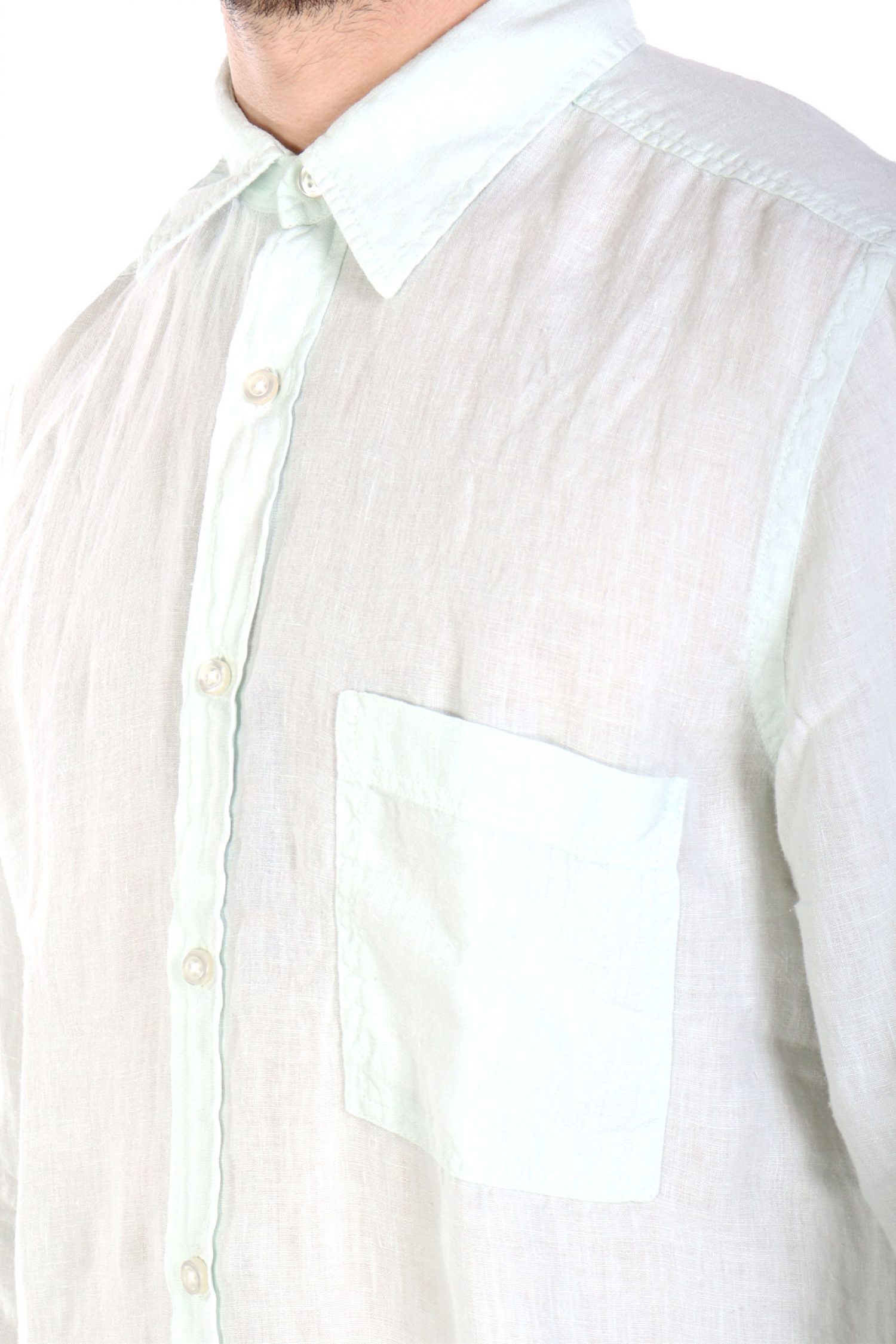 BOSS CASUAL ΠΟΥΚΑΜΙΣΟ ΛΙΝΟ REGULAR FIT RELEGANT 6 M ΜΕΝΤΑ