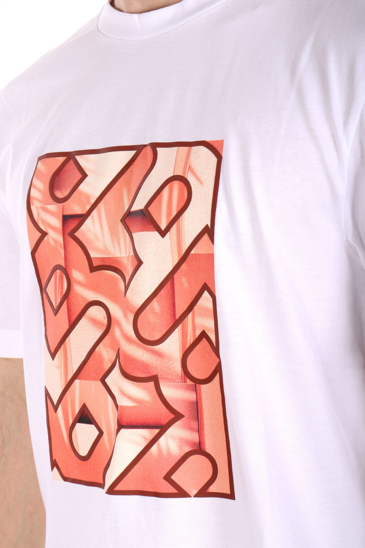 BOSS T-SHIRT H-TAUT 81 ΛΕΥΚΟ