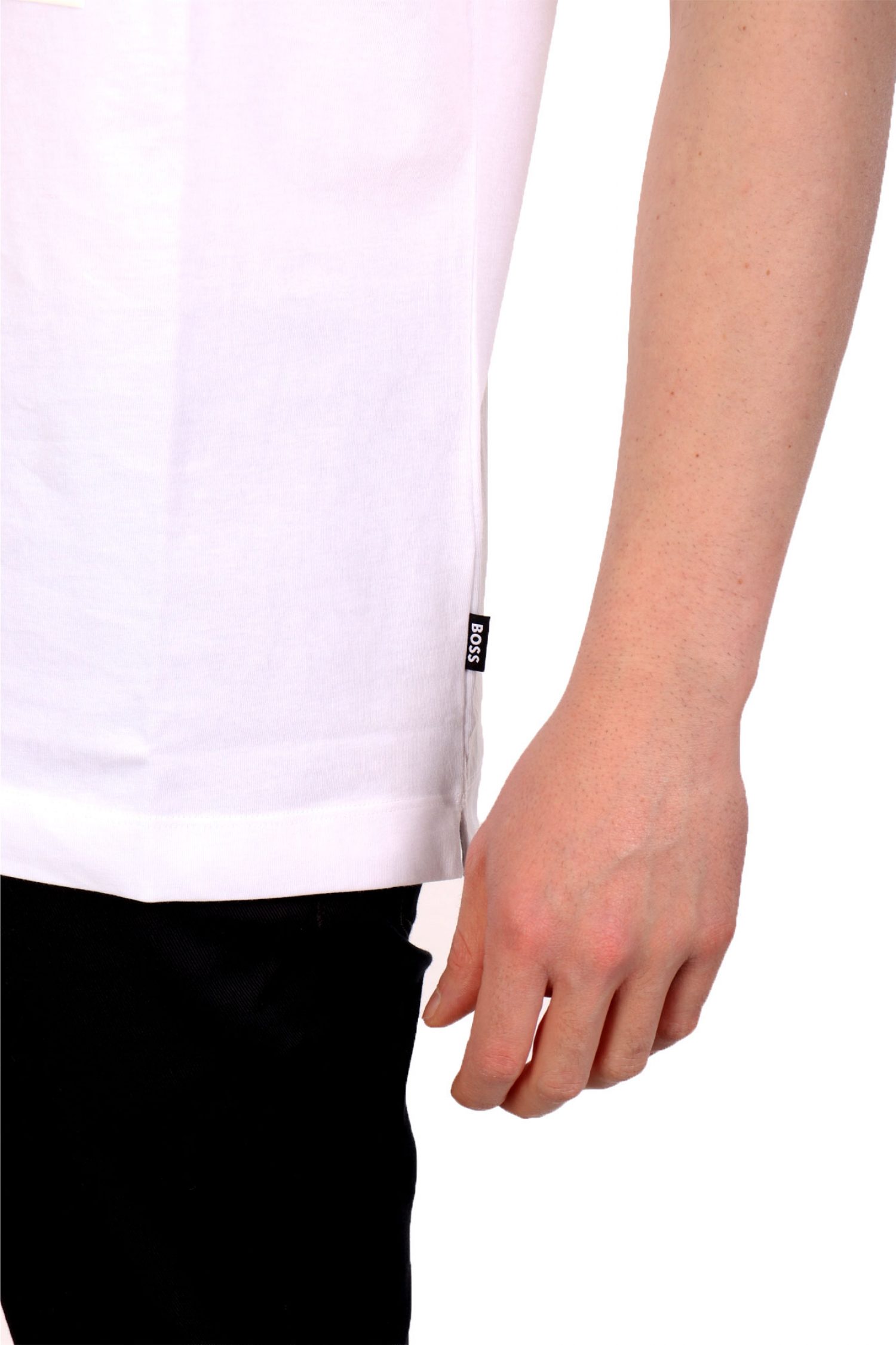 BOSS T-SHIRT H-TAUT 81 ΛΕΥΚΟ