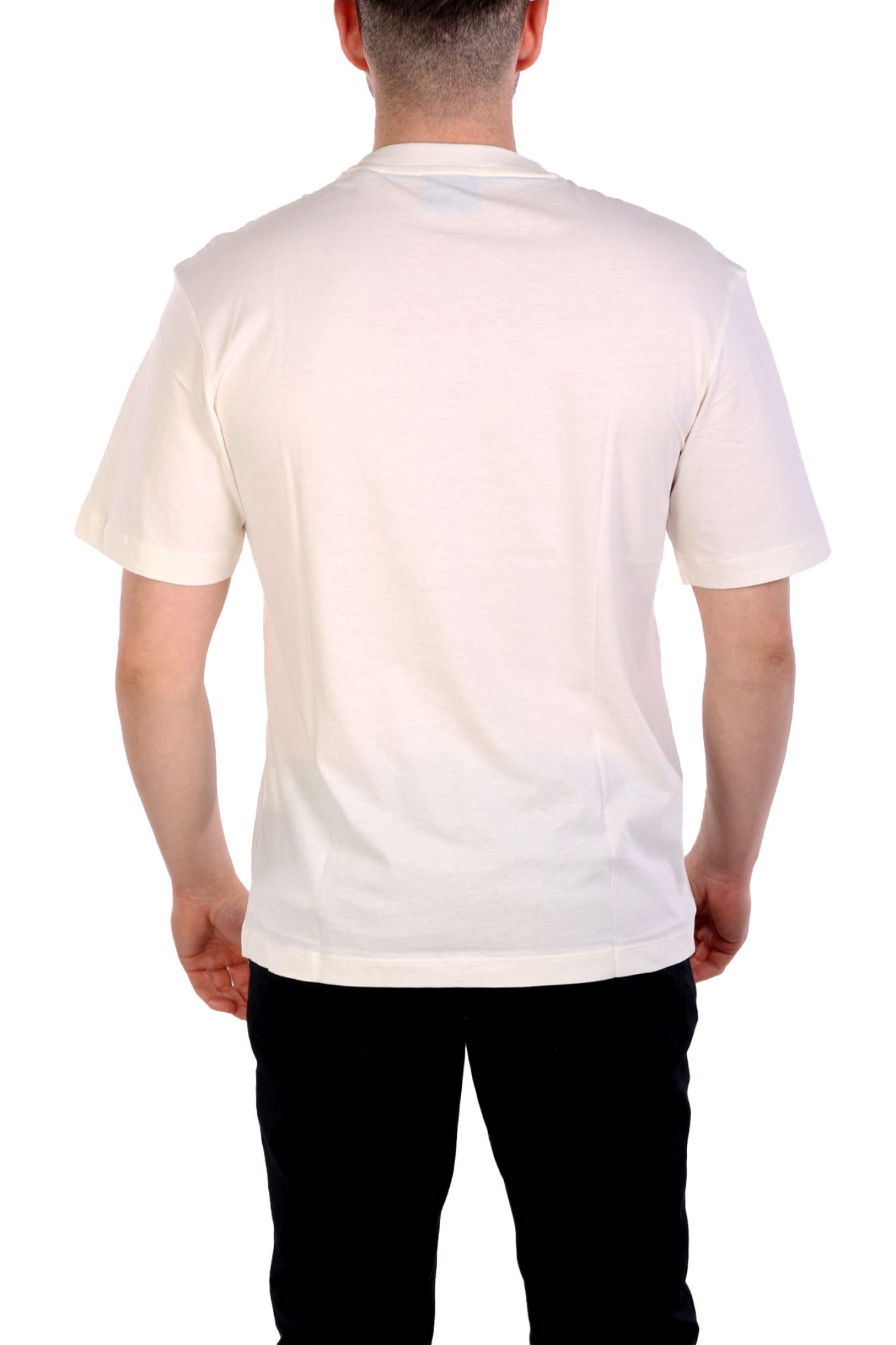 HUGO BLUE T-SHIRT NEWROMI ΥΠΟΛΕΥΚΟ φωτογραφία